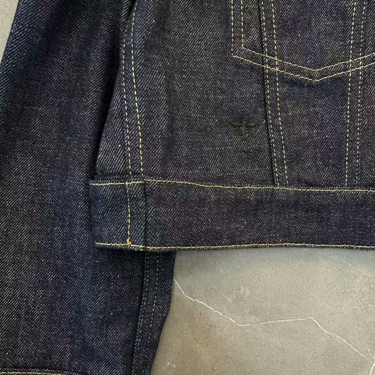 Dior dior cropped denim jacket size 38 Size US M / EU 48-50 / 2 - 6 Thumbnail