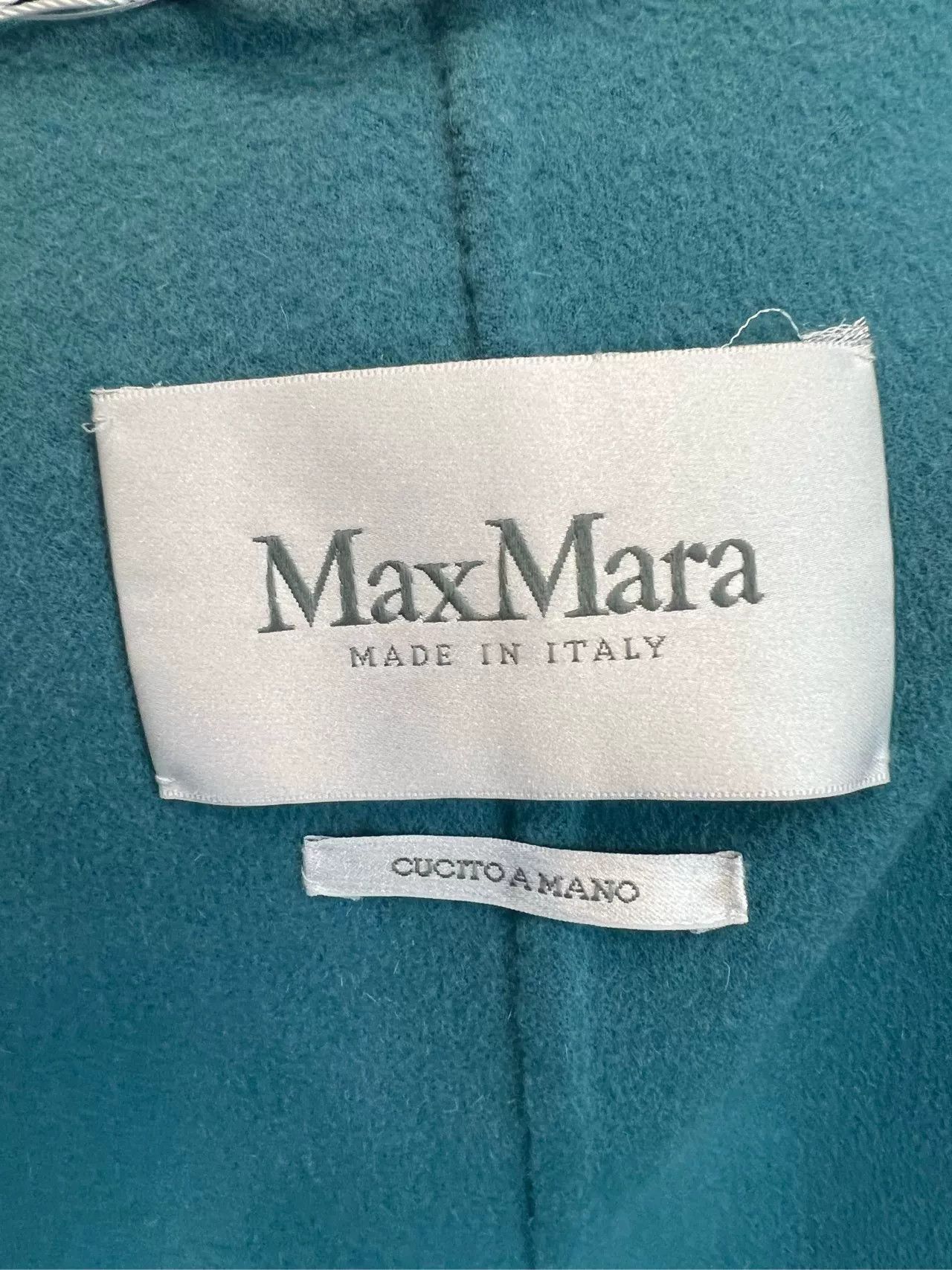 Max Mara maxmara lake blue wool coat 2409239 Size US S / EU 44-46 / 1 - 4 Thumbnail