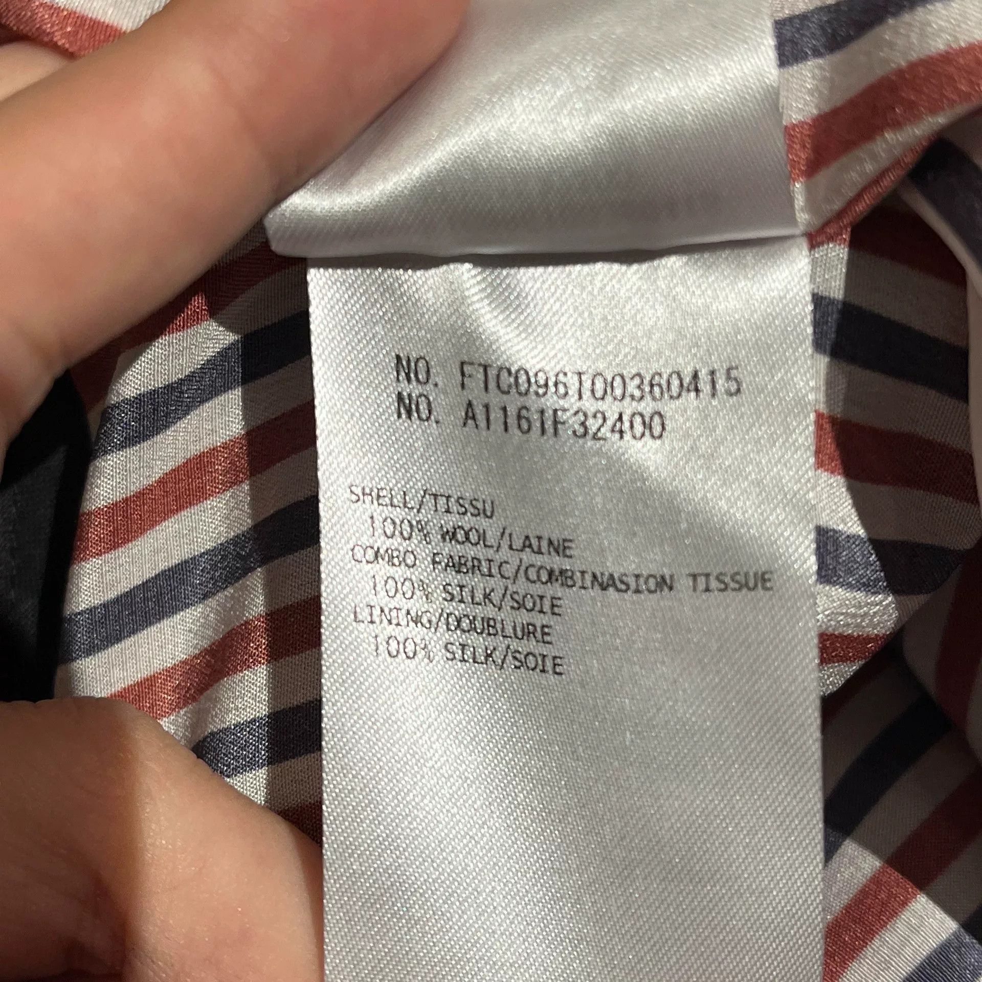 Thom Browne thom browne deep blue fringe straight pants Size US 44 / EU 60 - 7 Thumbnail