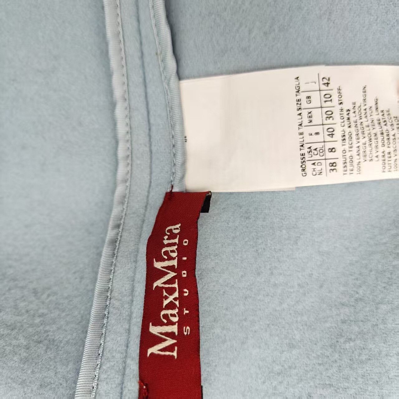 Max Mara max mara blue wool coat Size US M / EU 48-50 / 2 - 6 Thumbnail