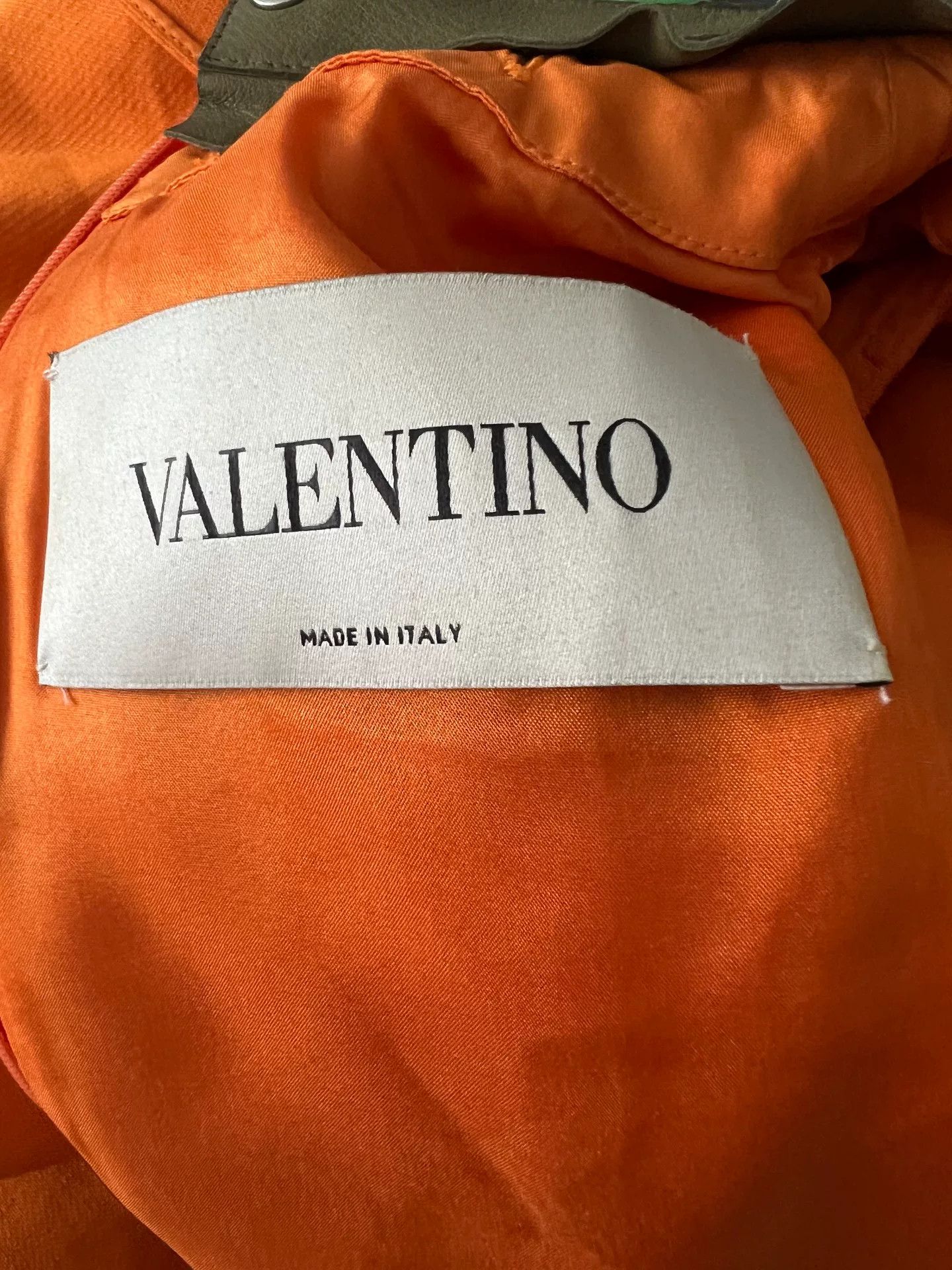 Valentino valentino orange princess style dress Size M / US 6-8 / IT 42-44 - 3 Thumbnail