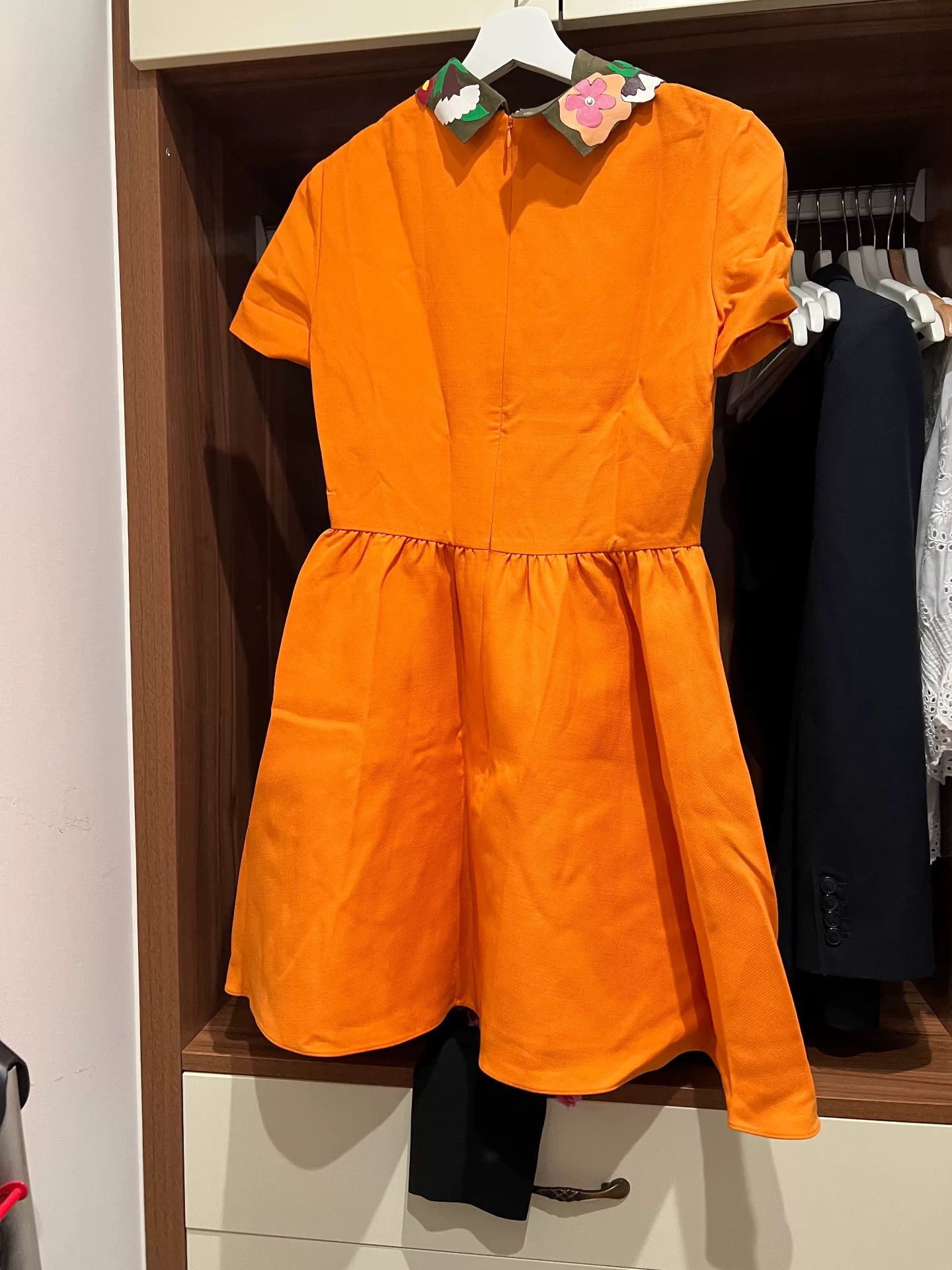 Valentino valentino orange princess style dress Size M / US 6-8 / IT 42-44 - 2 Thumbnail