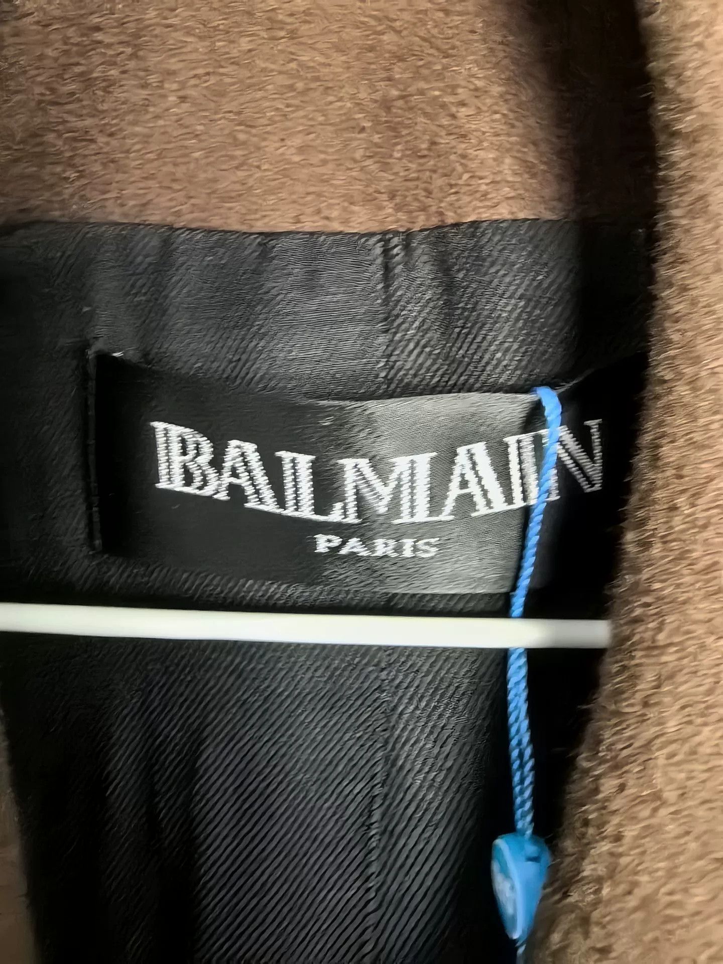 Balmain balmain deep brown double-breasted coat Size US S / EU 44-46 / 1 - 2 Thumbnail