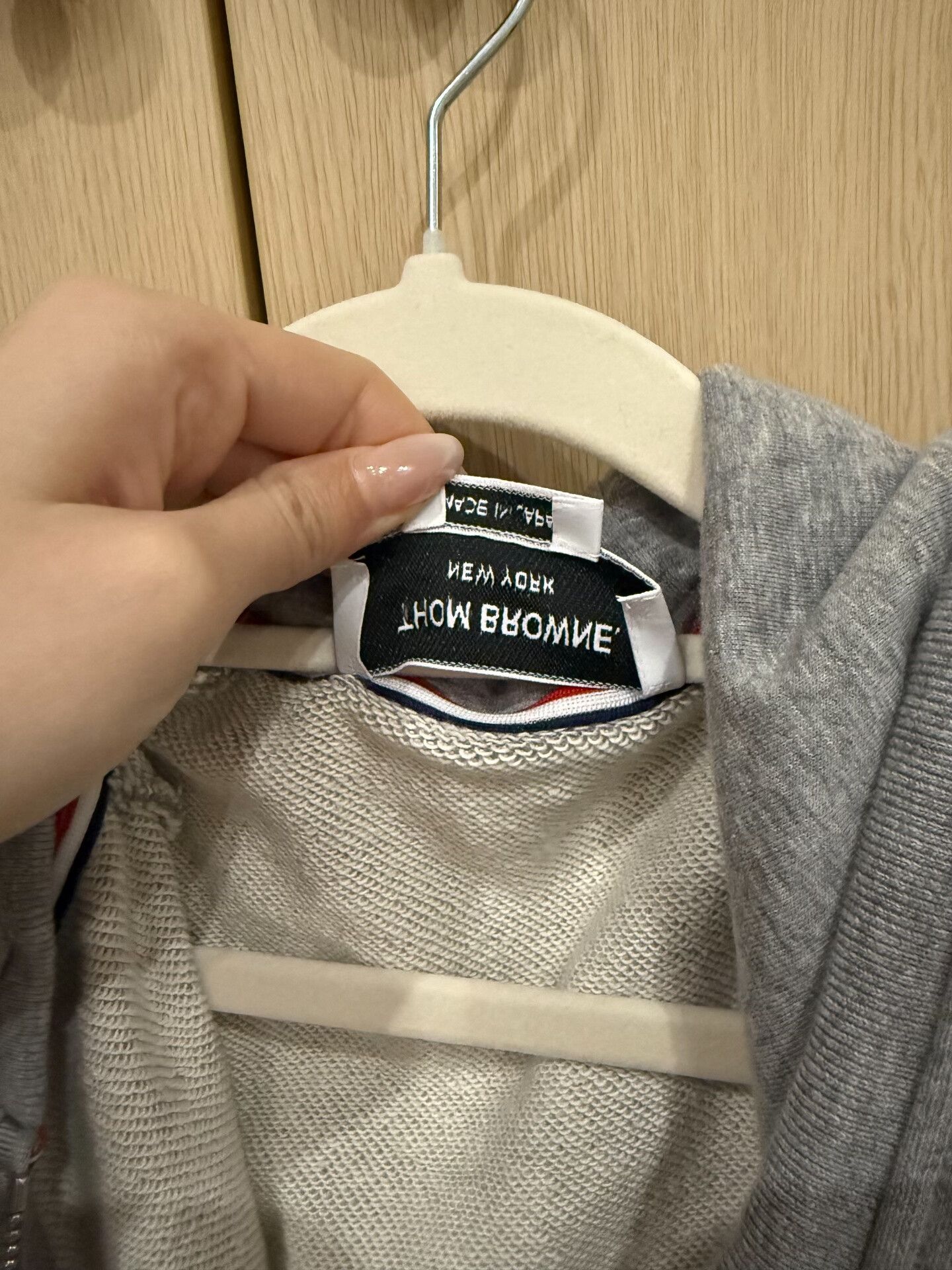 Thom Browne gray thom browne women's hoodie jacket Size US S / EU 44-46 / 1 - 4 Thumbnail
