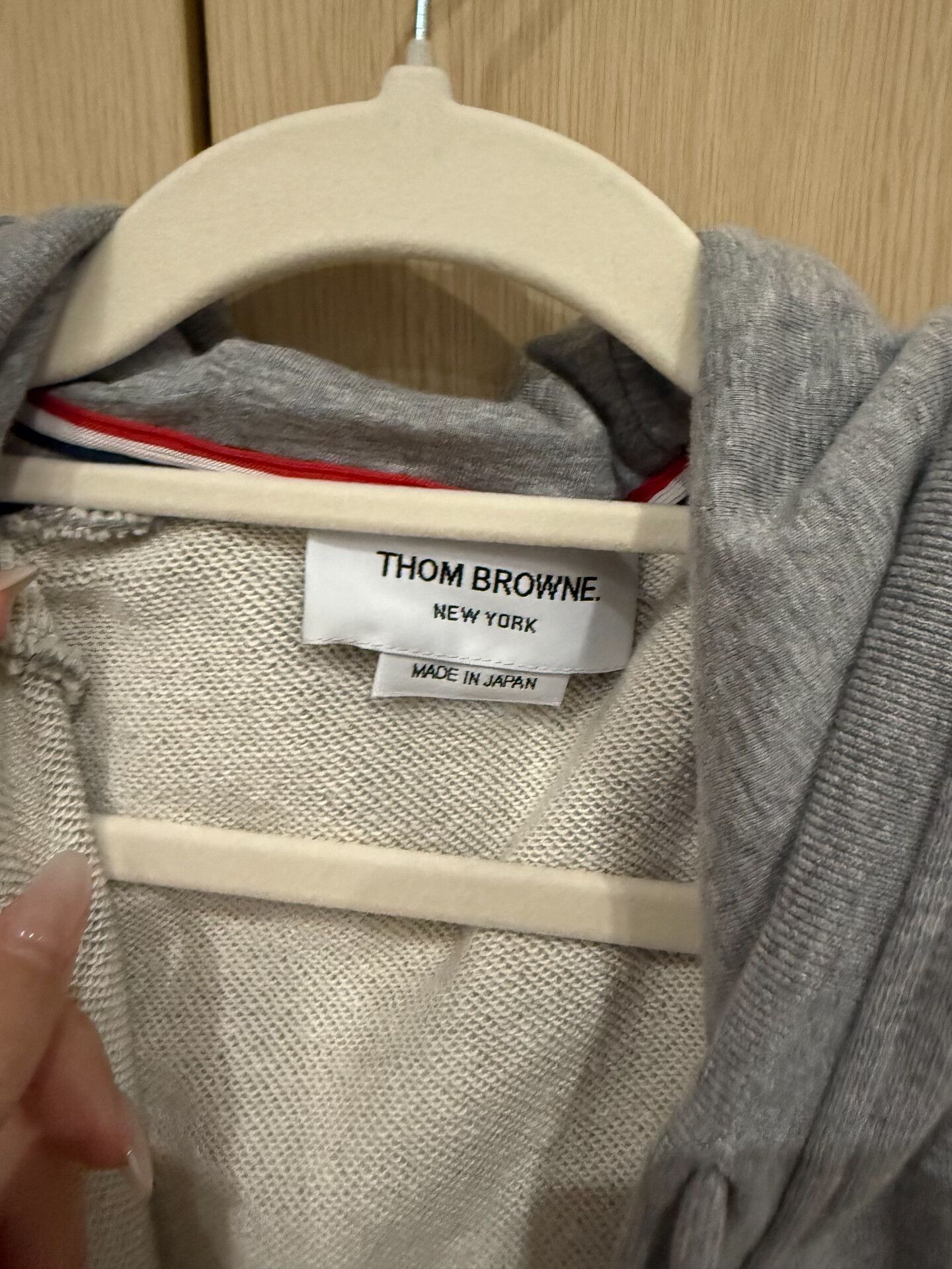 Thom Browne gray thom browne women's hoodie jacket Size US S / EU 44-46 / 1 - 3 Thumbnail