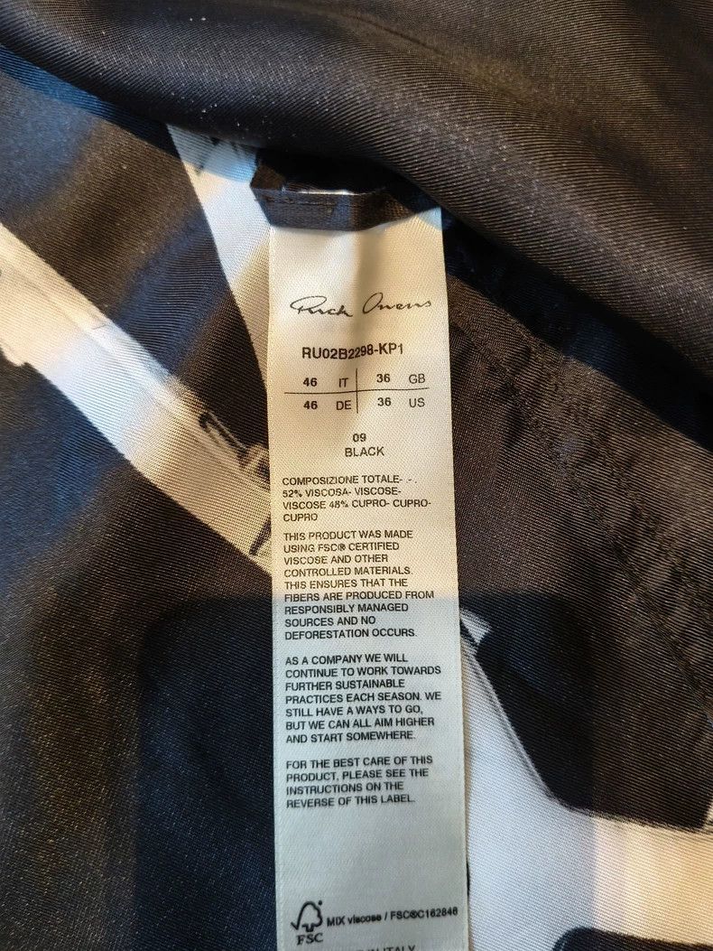Rick Owens RickOwens Cuban Collar Short Sleeve Shirt Size US XL / EU 56 / 4 - 5 Thumbnail