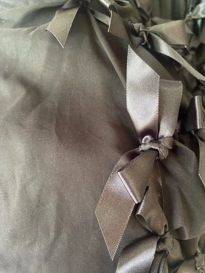 Comme des Garcons Comme des Garcons Noir Kei Ninomiya Bow Skirt Size US 26 / EU 42 - 3 Thumbnail