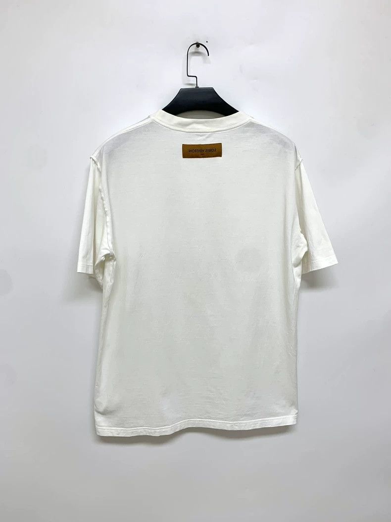 Louis Vuitton Louis Vuitton White Short Sleeve Top Size US XXL / EU 58 / 5 - 2 Thumbnail