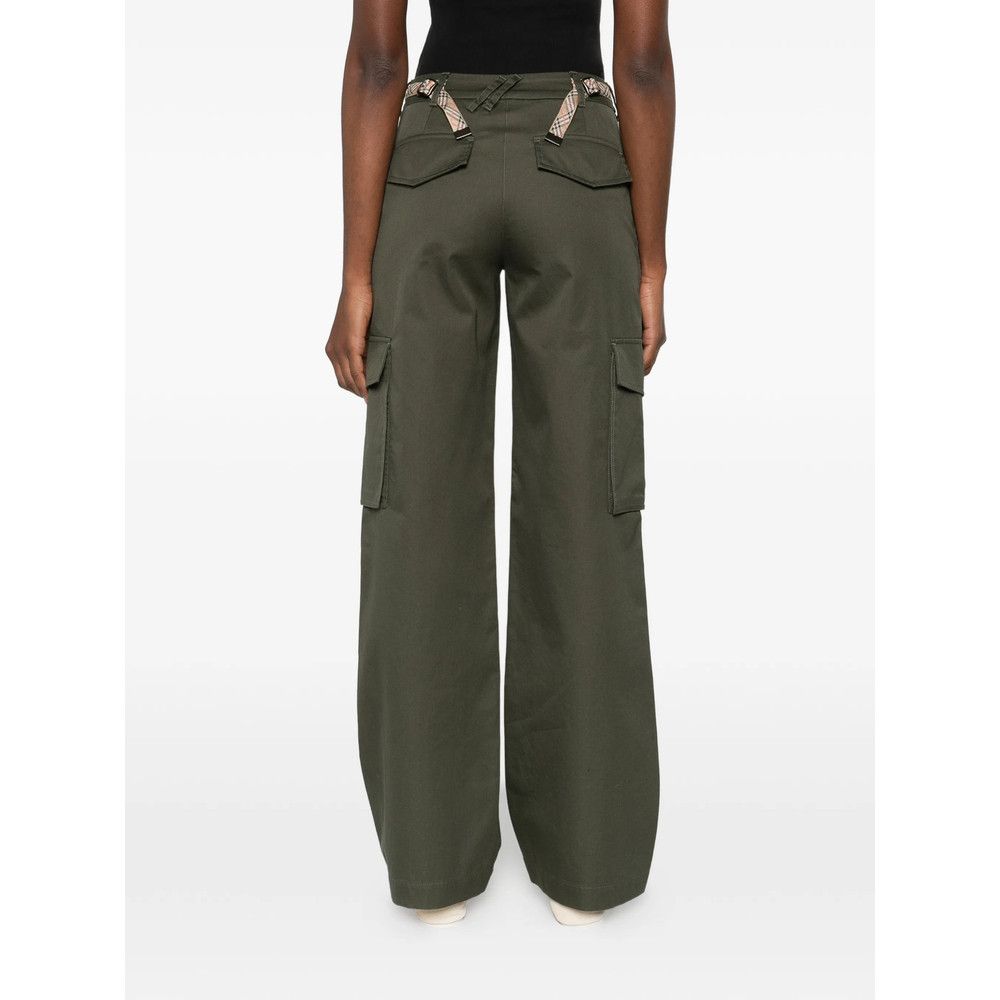 Burberry Burberry GREEN Trousers - Straight Trousers Size 30" / US 8 / IT 44 - 3 Thumbnail