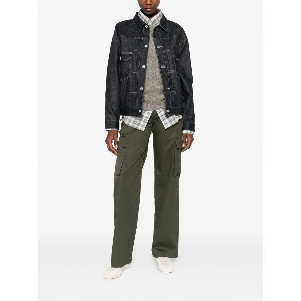 Burberry Burberry GREEN Trousers - Straight Trousers Size 30" / US 8 / IT 44 - 4 Thumbnail