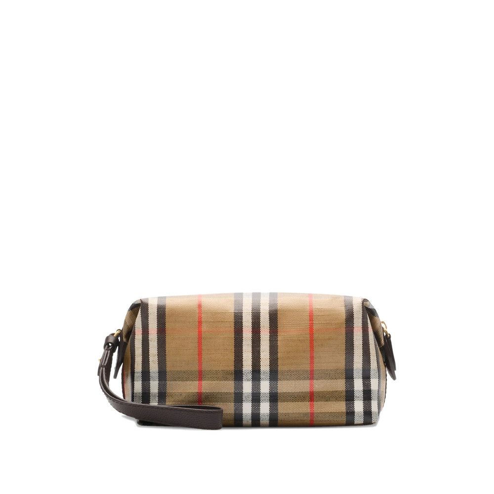 Burberry Burberry NEUTRALS Wash Bags Size ONE SIZE - 3 Thumbnail