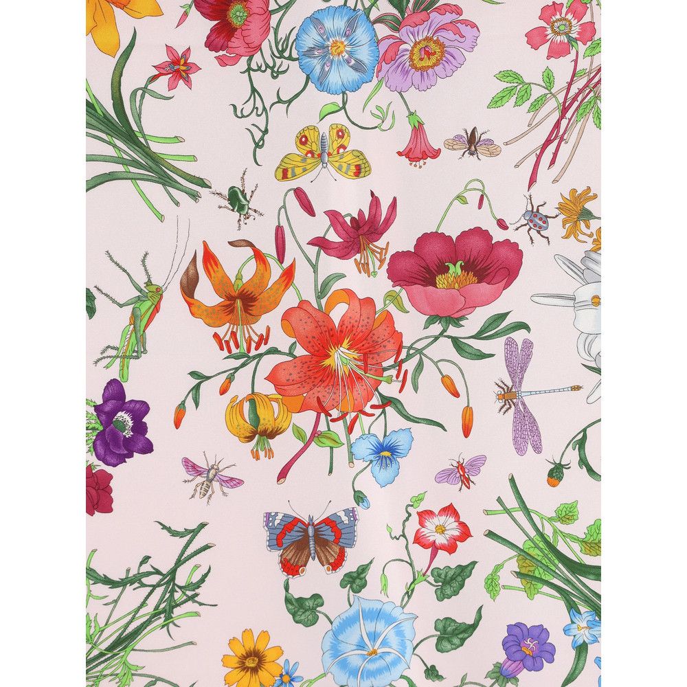 Gucci Gucci PINK Scarves Size ONE SIZE - 2 Thumbnail