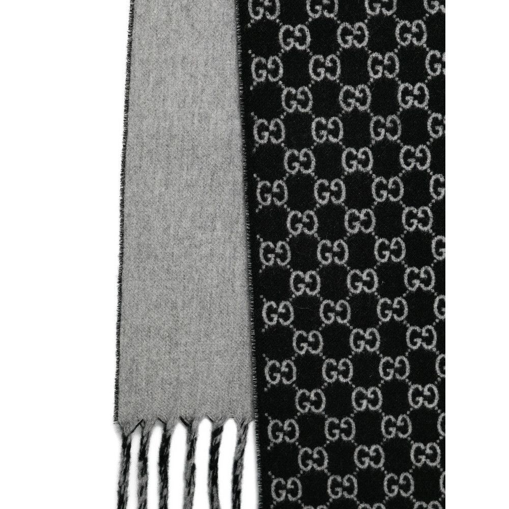 Gucci Gucci BLACK Scarves Size ONE SIZE - 3 Thumbnail