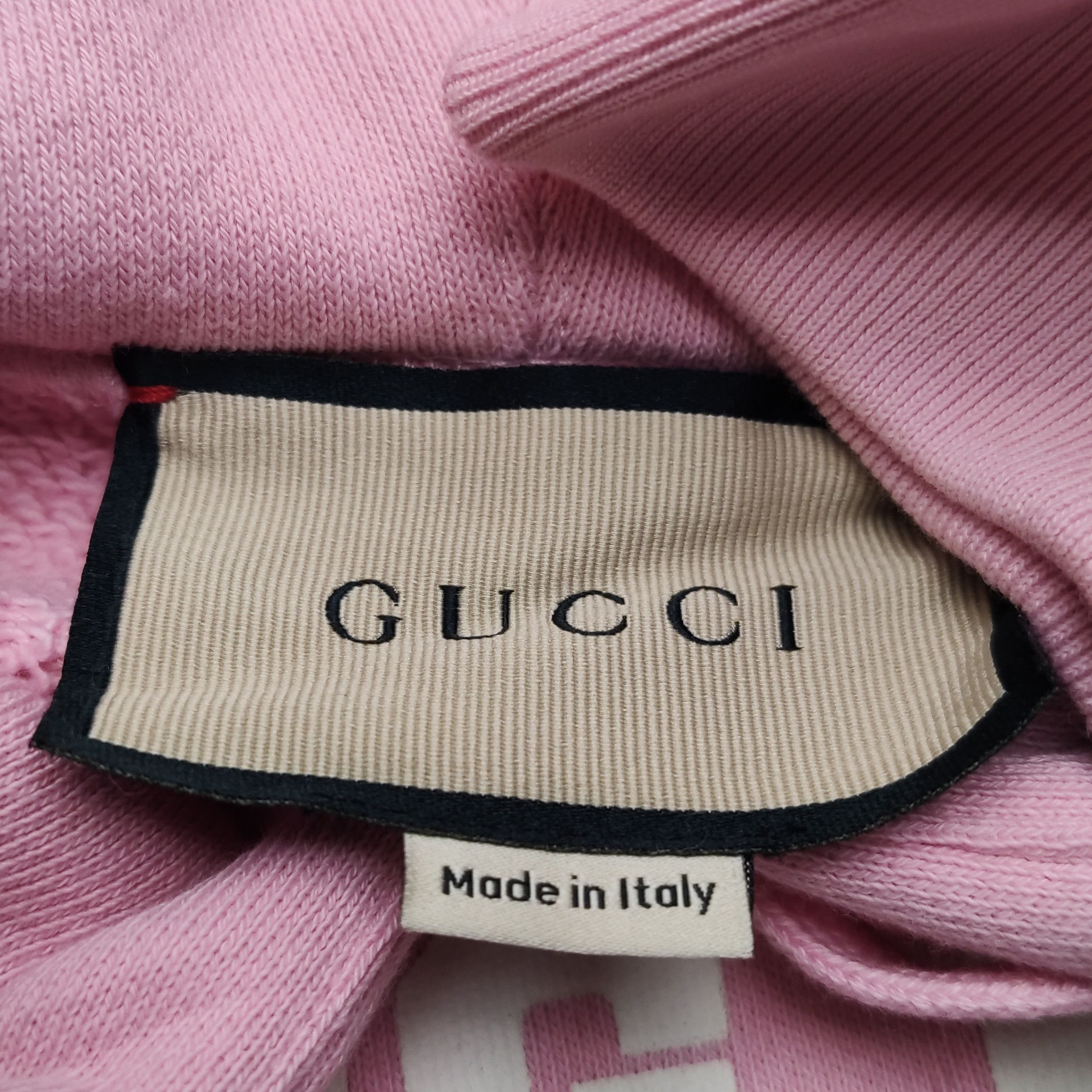 Gucci Gucci Pink 'Gucci in Pink 1921' Print Sweatshirt S Size S / US 4 / IT 40 - 11 Thumbnail