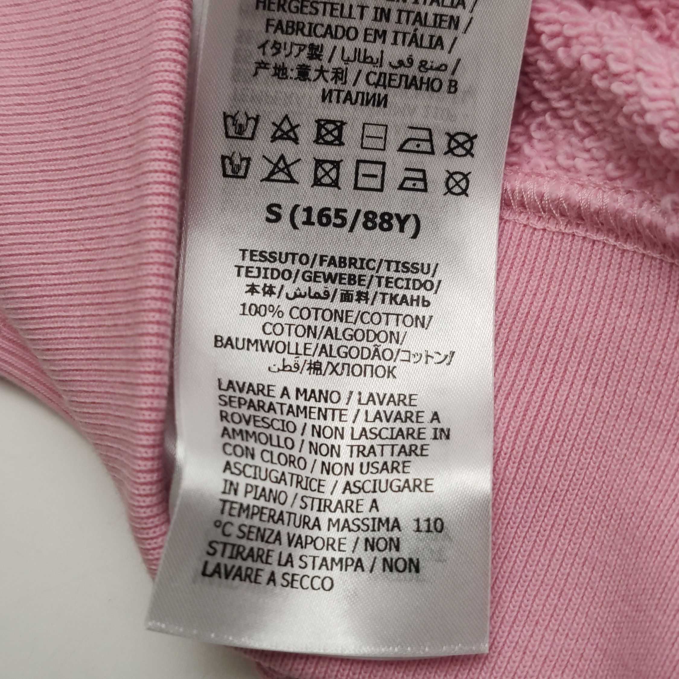 Gucci Gucci Pink 'Gucci in Pink 1921' Print Sweatshirt S Size S / US 4 / IT 40 - 18 Thumbnail