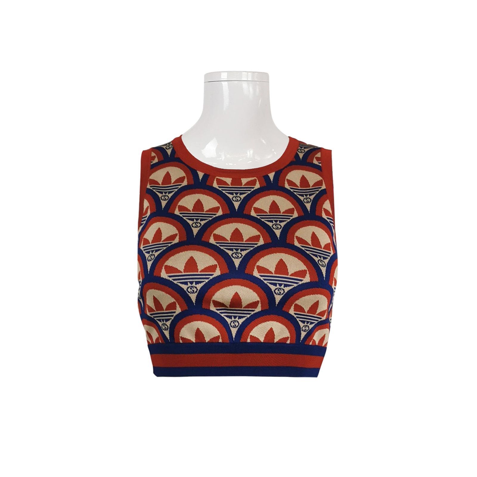 Gucci Gucci x adidas Clover Interlocking G Tank Top XS Size XS / US 0-2 / IT 36-38 - 2 Thumbnail