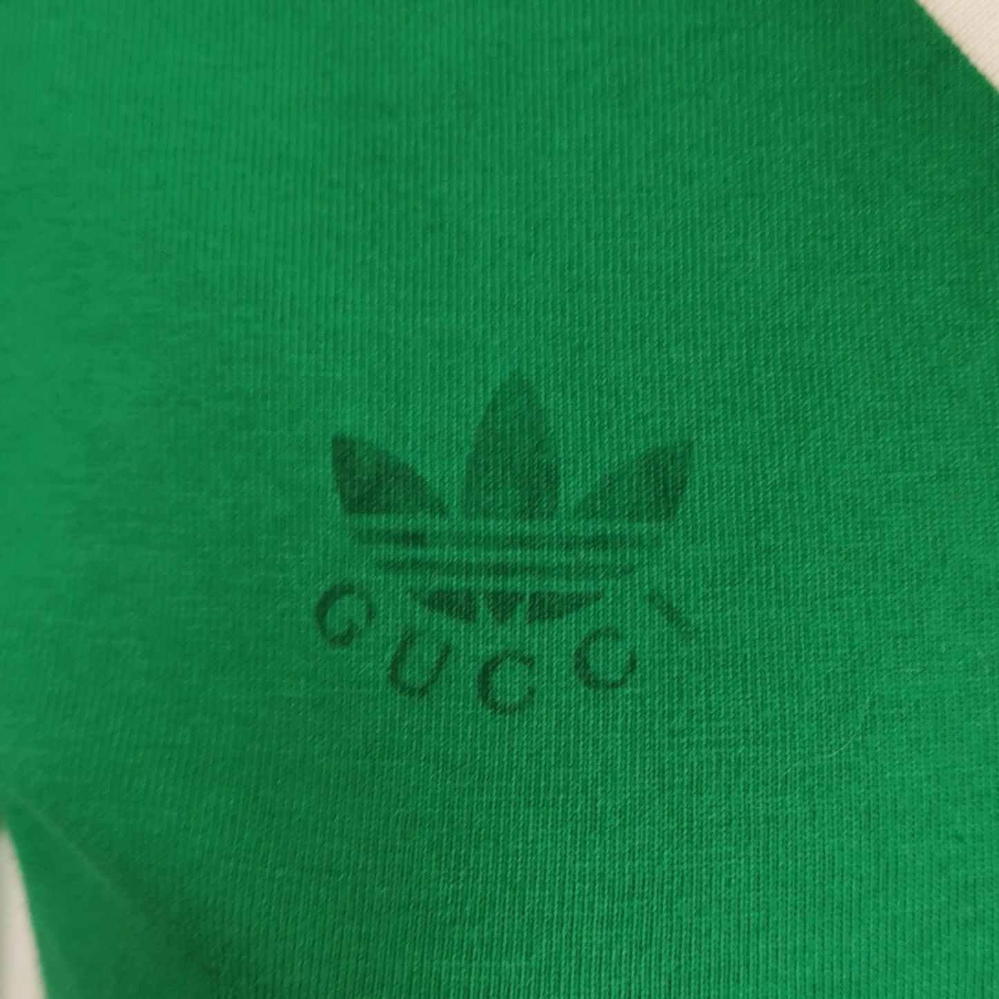 Gucci Gucci x Adidas Collaboration Green T-Shirt XS Size XS / US 0-2 / IT 36-38 - 5 Thumbnail