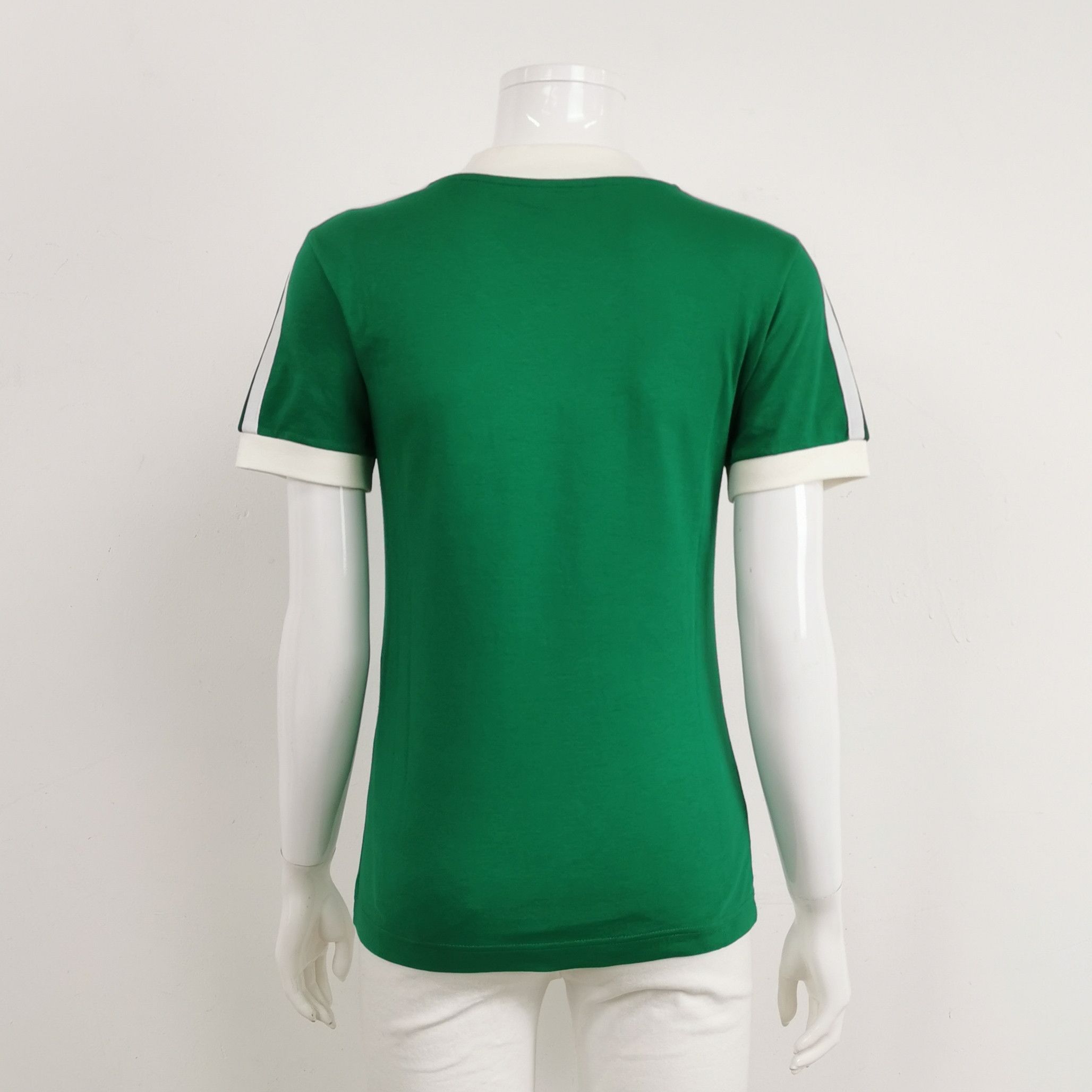 Gucci Gucci x Adidas Collaboration Green T-Shirt XS Size XS / US 0-2 / IT 36-38 - 3 Thumbnail