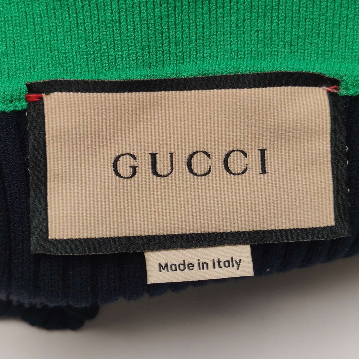 Gucci Gucci XS Color-Block Collar Zip Knit Sweater Size XS / US 0-2 / IT 36-38 - 10 Thumbnail