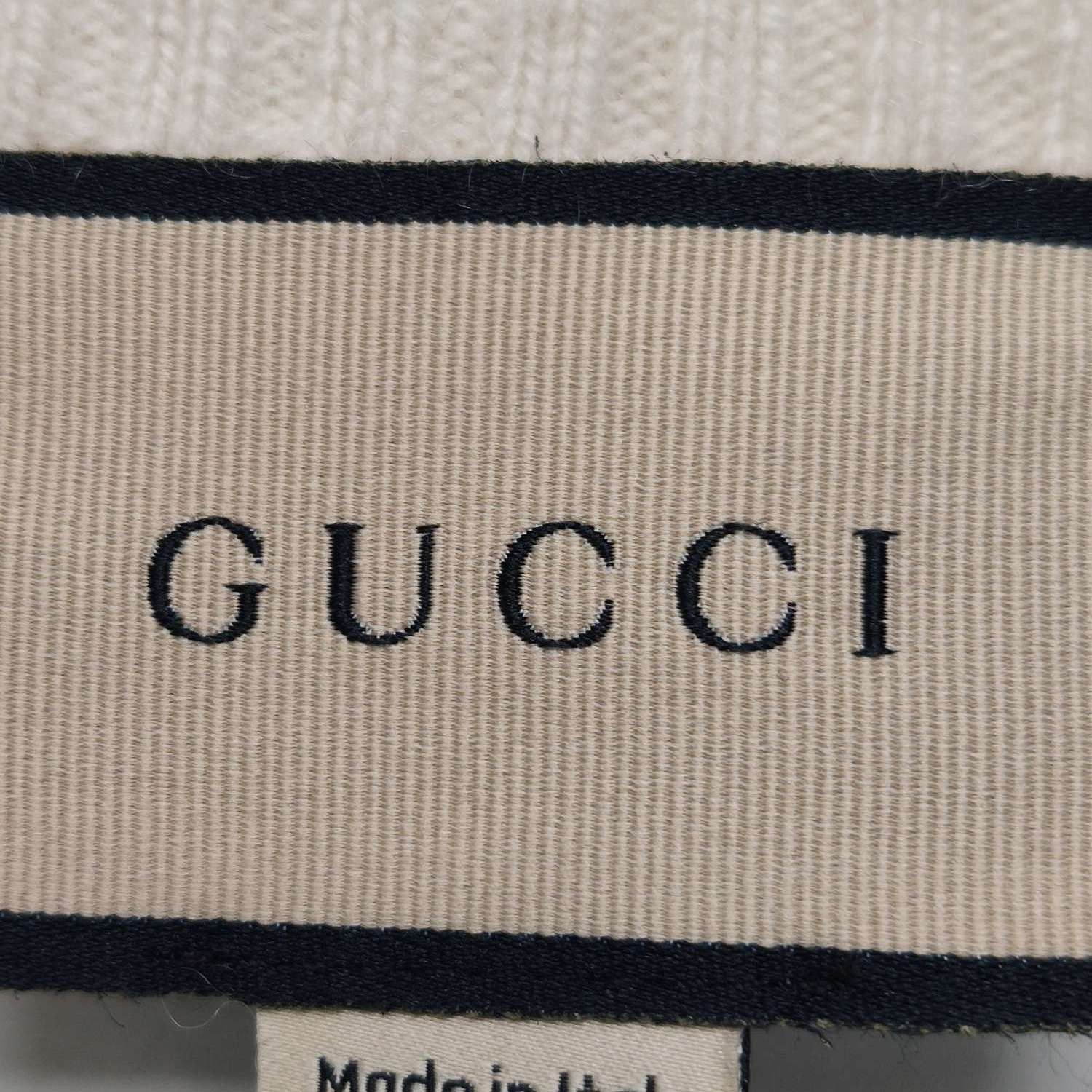 Gucci Gucci XS Cashmere V-Neck Single-Breasted Cardigan Size XS / US 0-2 / IT 36-38 - 7 Thumbnail