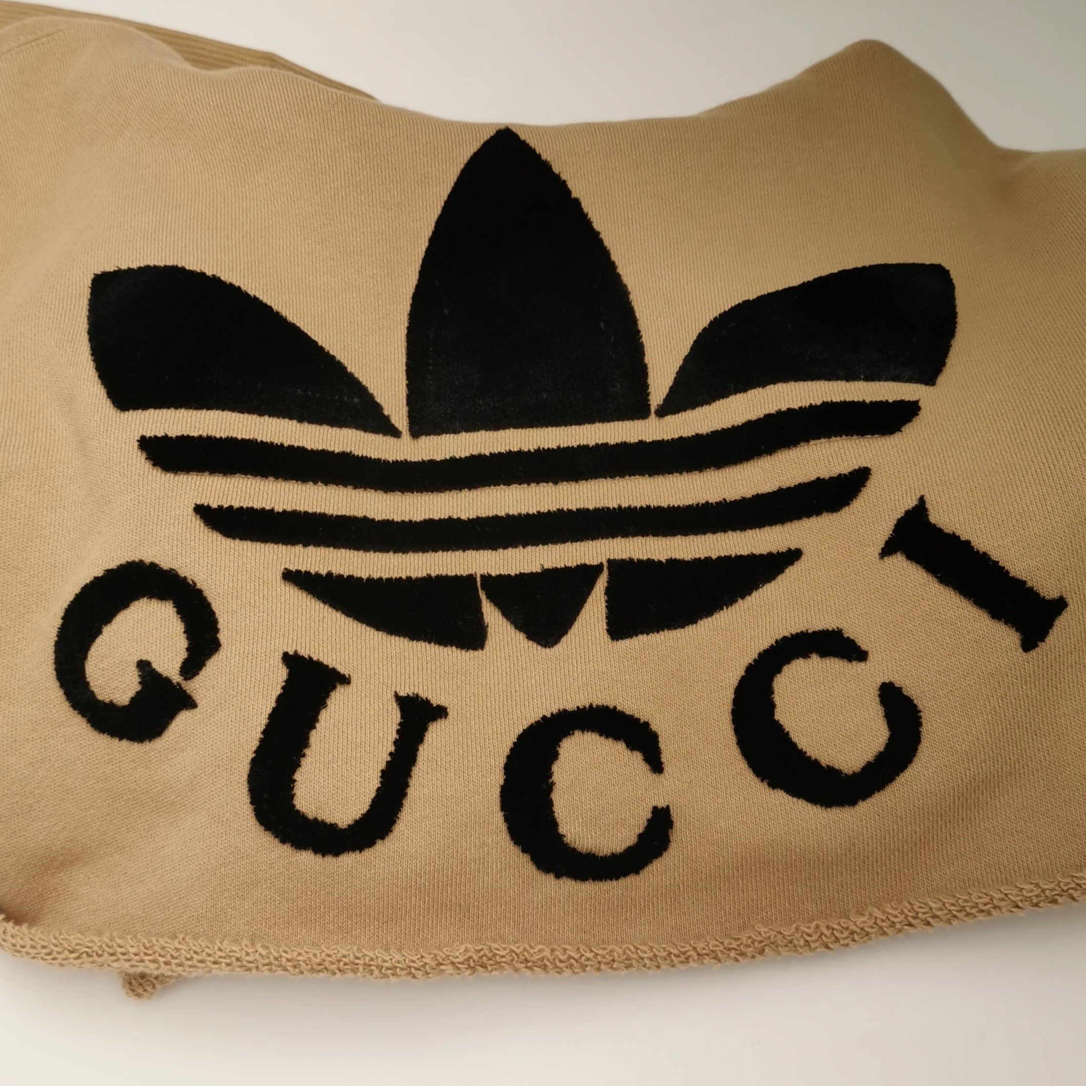 Gucci Gucci x Adidas Cropped Logo Hoodie XS Size XS / US 0-2 / IT 36-38 - 5 Thumbnail