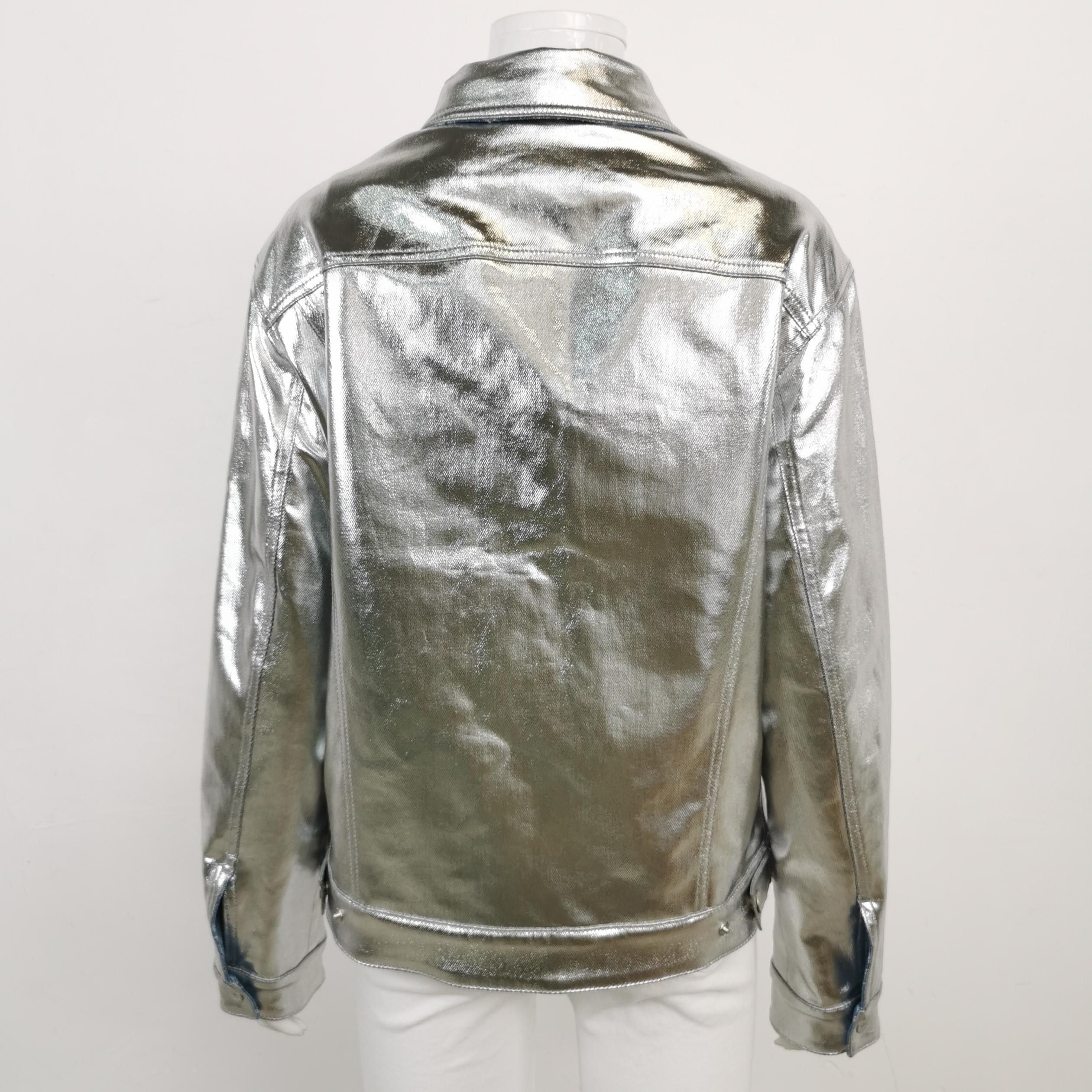 Gucci Gucci GG Pattern Denim Jacket XXS Size XXS / US 00 / IT 34 - 7 Thumbnail