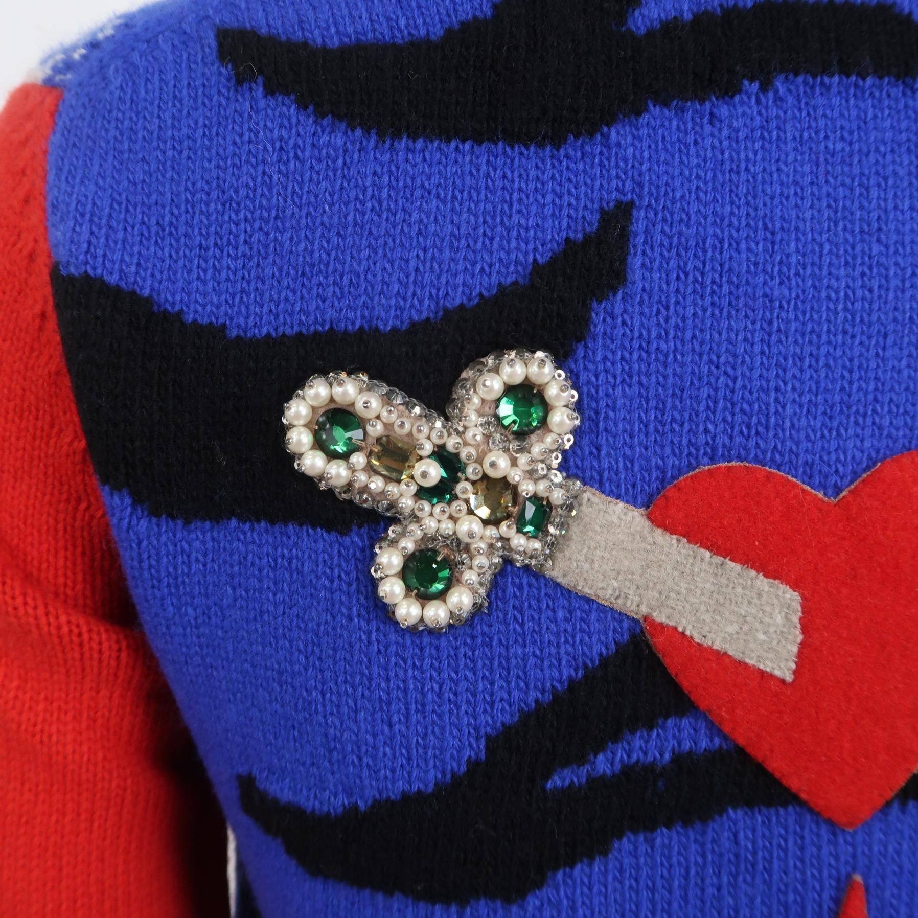 Gucci Gucci Red Ram Head Crewneck Sweater M Size M / US 6-8 / IT 42-44 - 6 Thumbnail