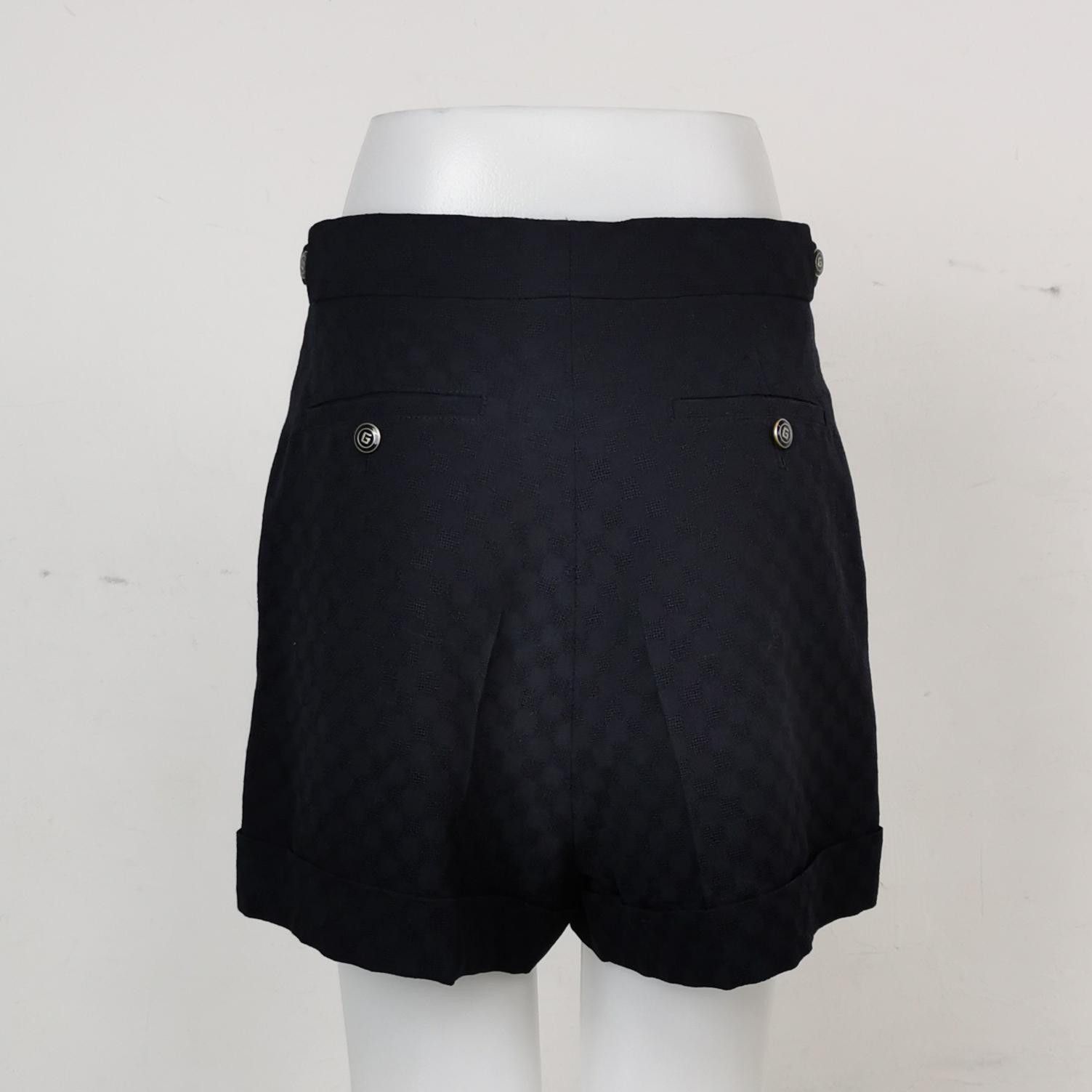 Gucci Gucci Wool GG Monogram Shorts Size 40 Size 40" / US 18 - 4 Thumbnail
