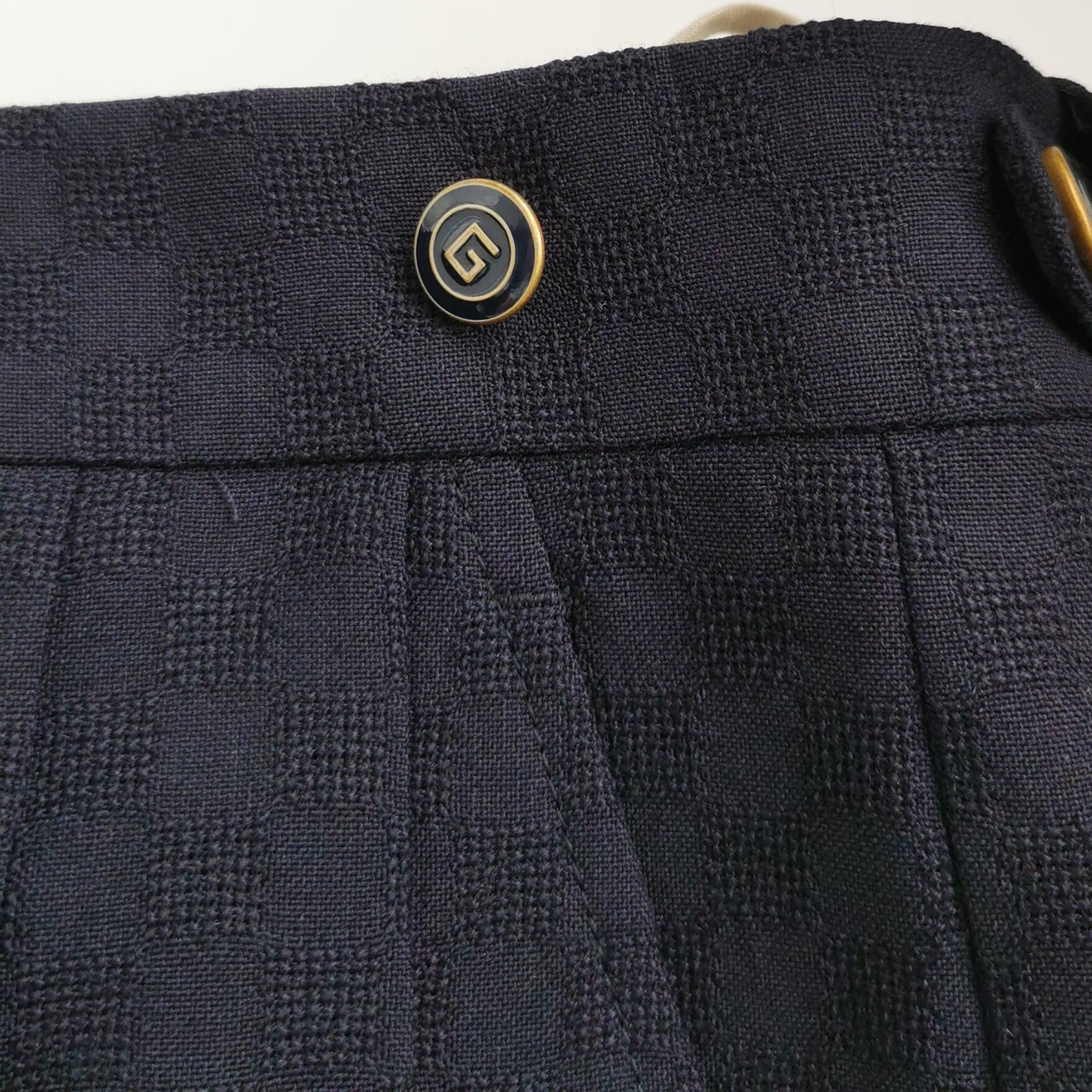 Gucci Gucci Wool GG Monogram Shorts Size 40 Size 40" / US 18 - 6 Thumbnail
