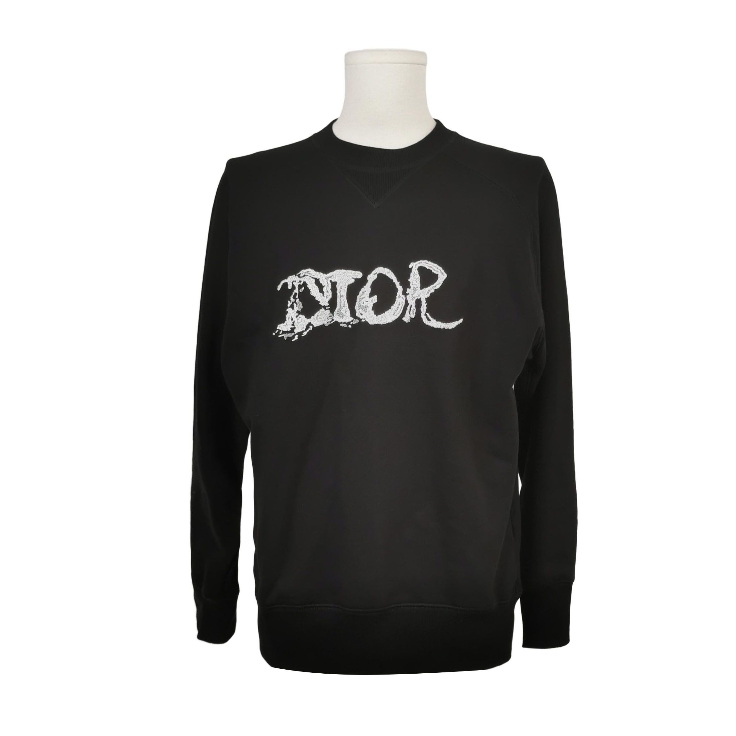 Dior Dior x Peter Doig Cotton Logo Crewneck Sweatshirt L Size US L / EU 52-54 / 3 - 2 Thumbnail
