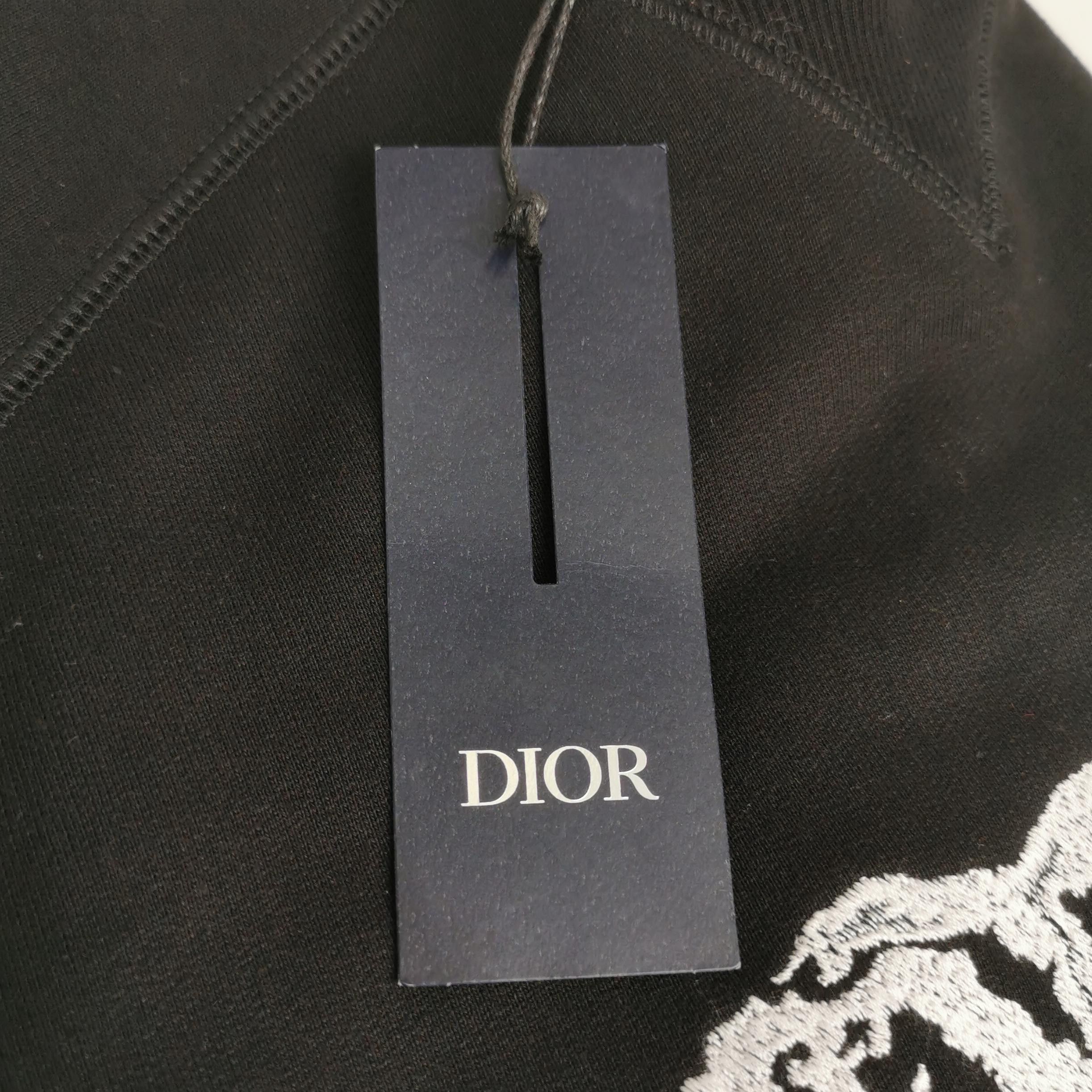Dior Dior x Peter Doig Cotton Logo Crewneck Sweatshirt L Size US L / EU 52-54 / 3 - 8 Thumbnail