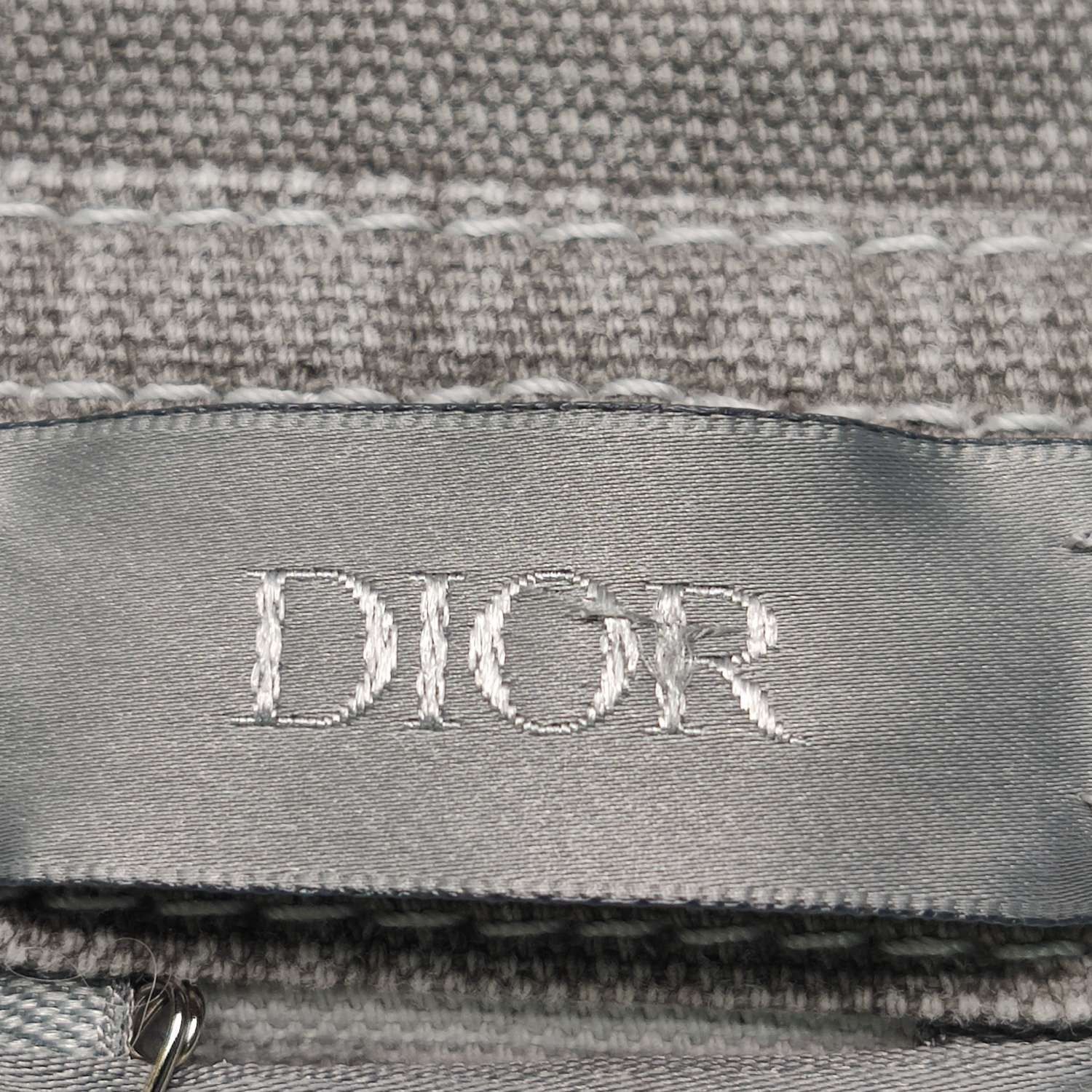 Dior Dior Gray Cotton Logo Embroidered Shirt Size US S / EU 44-46 / 1 - 9 Thumbnail