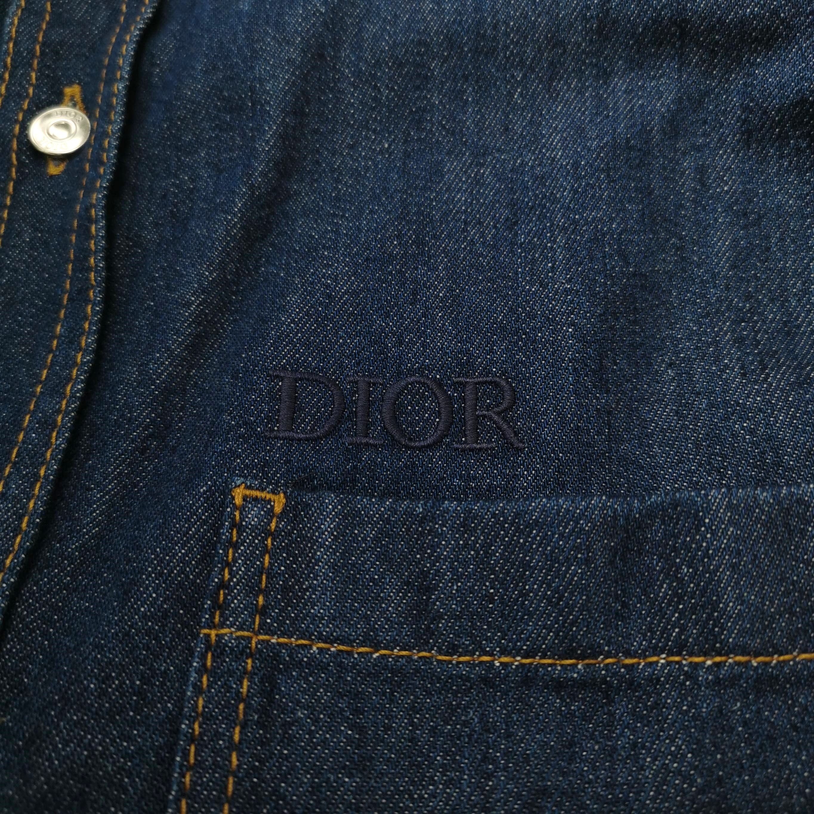 Dior Dior Denim Button-Down Shirt Jacket L/41 Size US L / EU 52-54 / 3 - 6 Thumbnail
