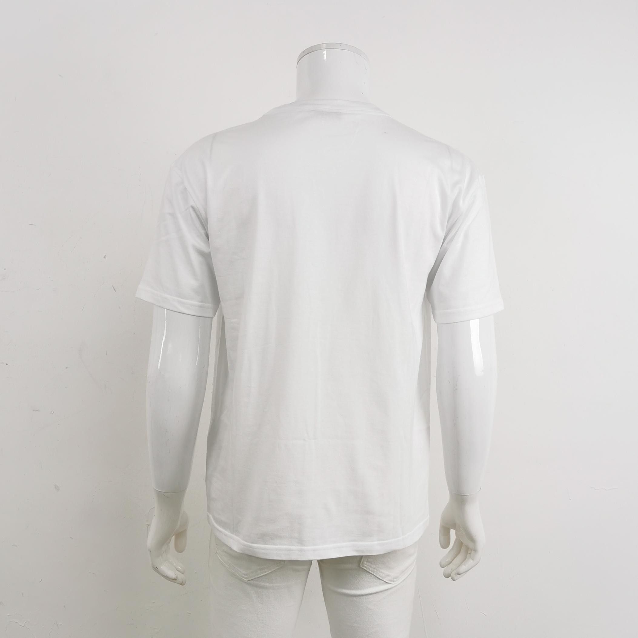 Dior White Dior Rainbow Logo Print T-shirt Size US M / EU 48-50 / 2 - 3 Thumbnail