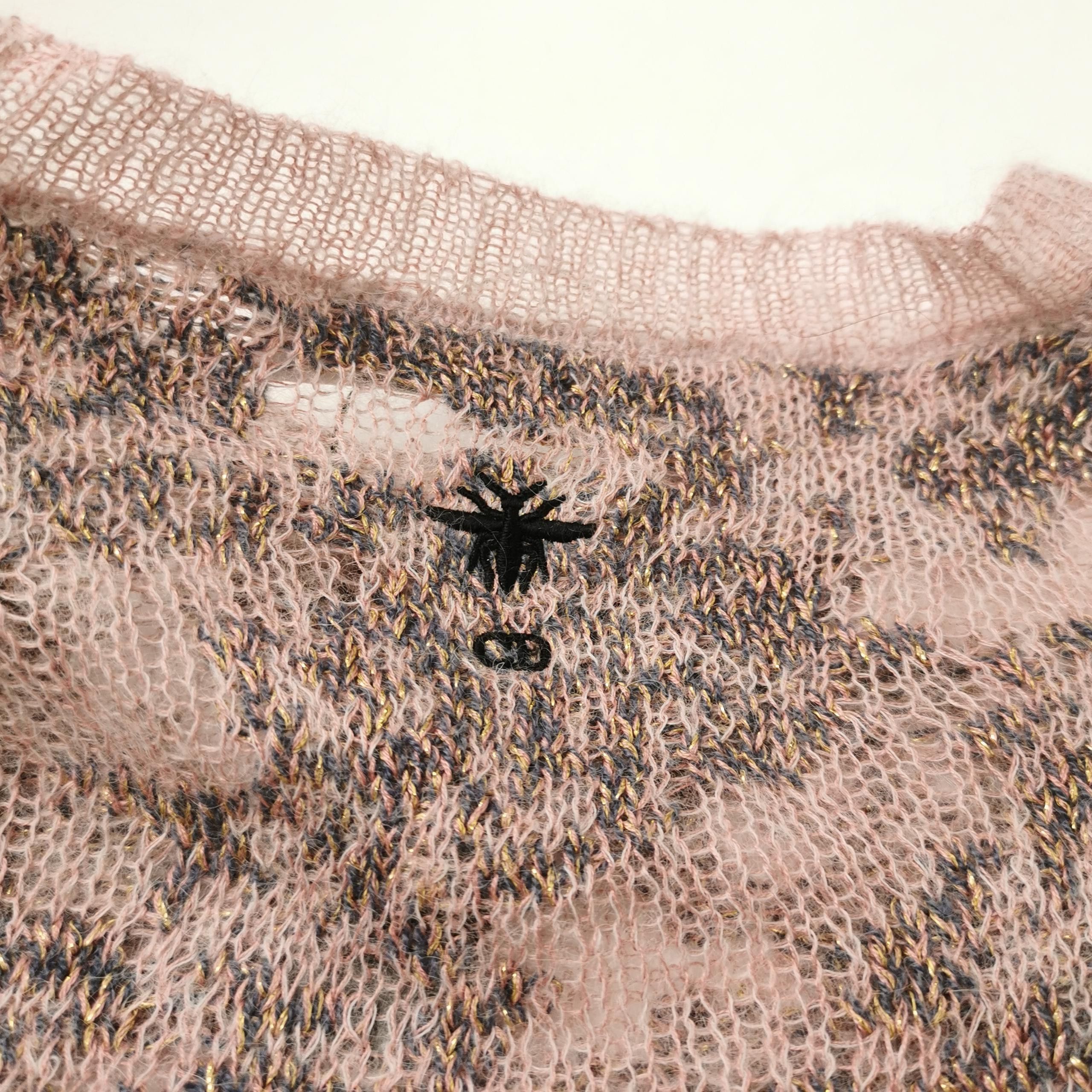 Dior Dior Brocart Pattern Alpaca-Cashmere Sweater Size M / US 6-8 / IT 42-44 - 6 Thumbnail