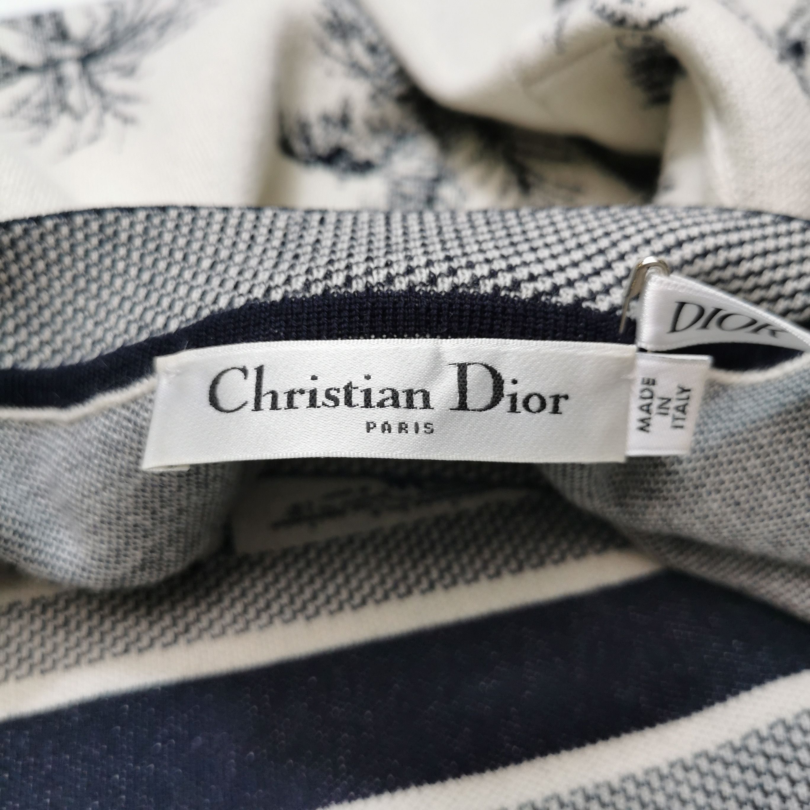 Dior Dior Chez Moi Beige Palm Tree Knit Sweater US2 Size XS / US 0-2 / IT 36-38 - 9 Thumbnail