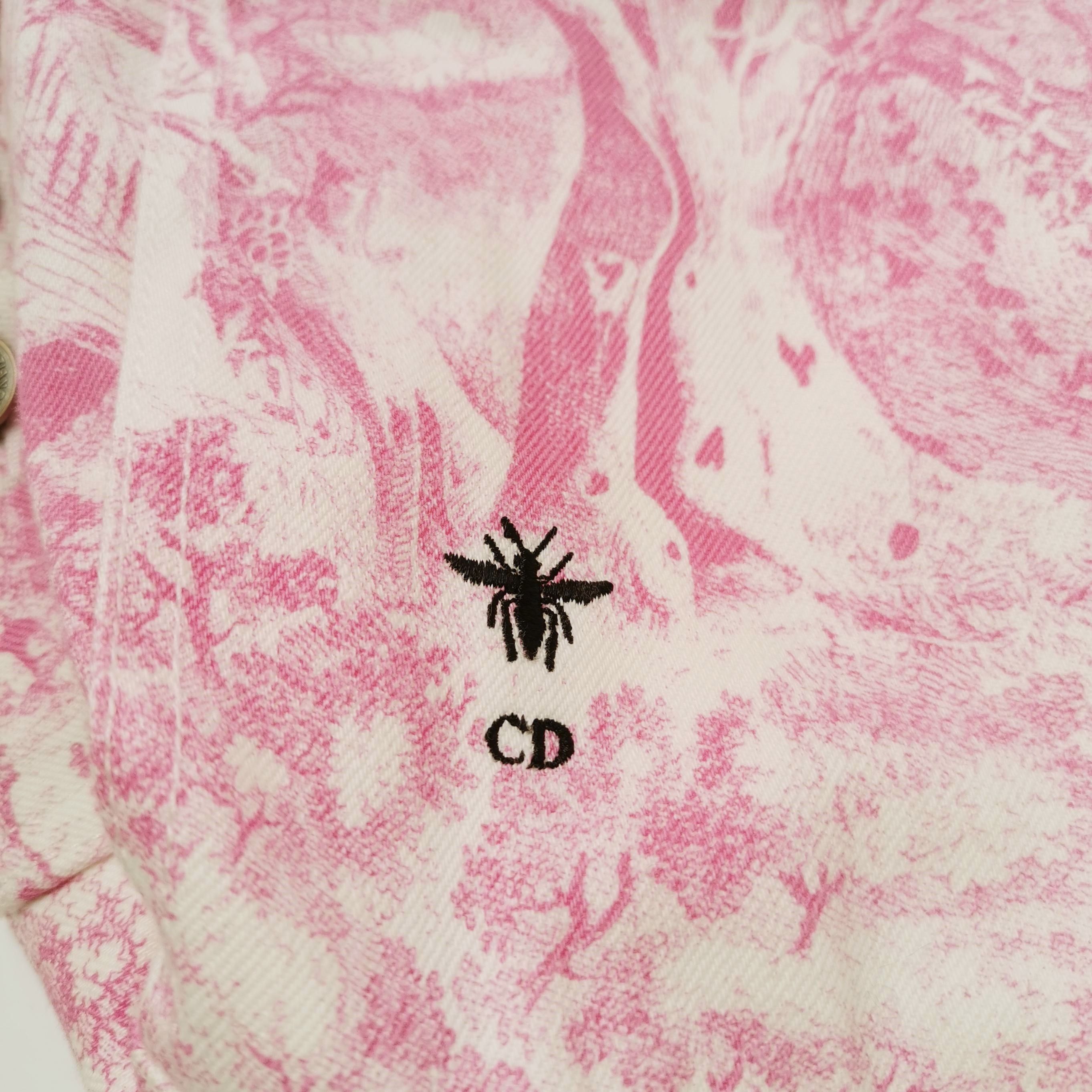Dior Dior Dioriviera Toile Print Denim Jacket Size M / US 6-8 / IT 42-44 - 6 Thumbnail