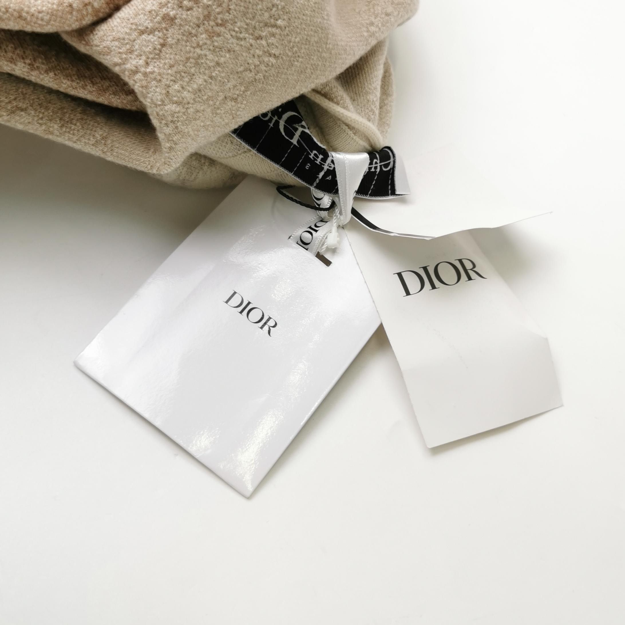 Dior Dior Wool-Cashmere V-Neck Belted Tree Print Robe Size L / US 10 / IT 46 - 8 Thumbnail