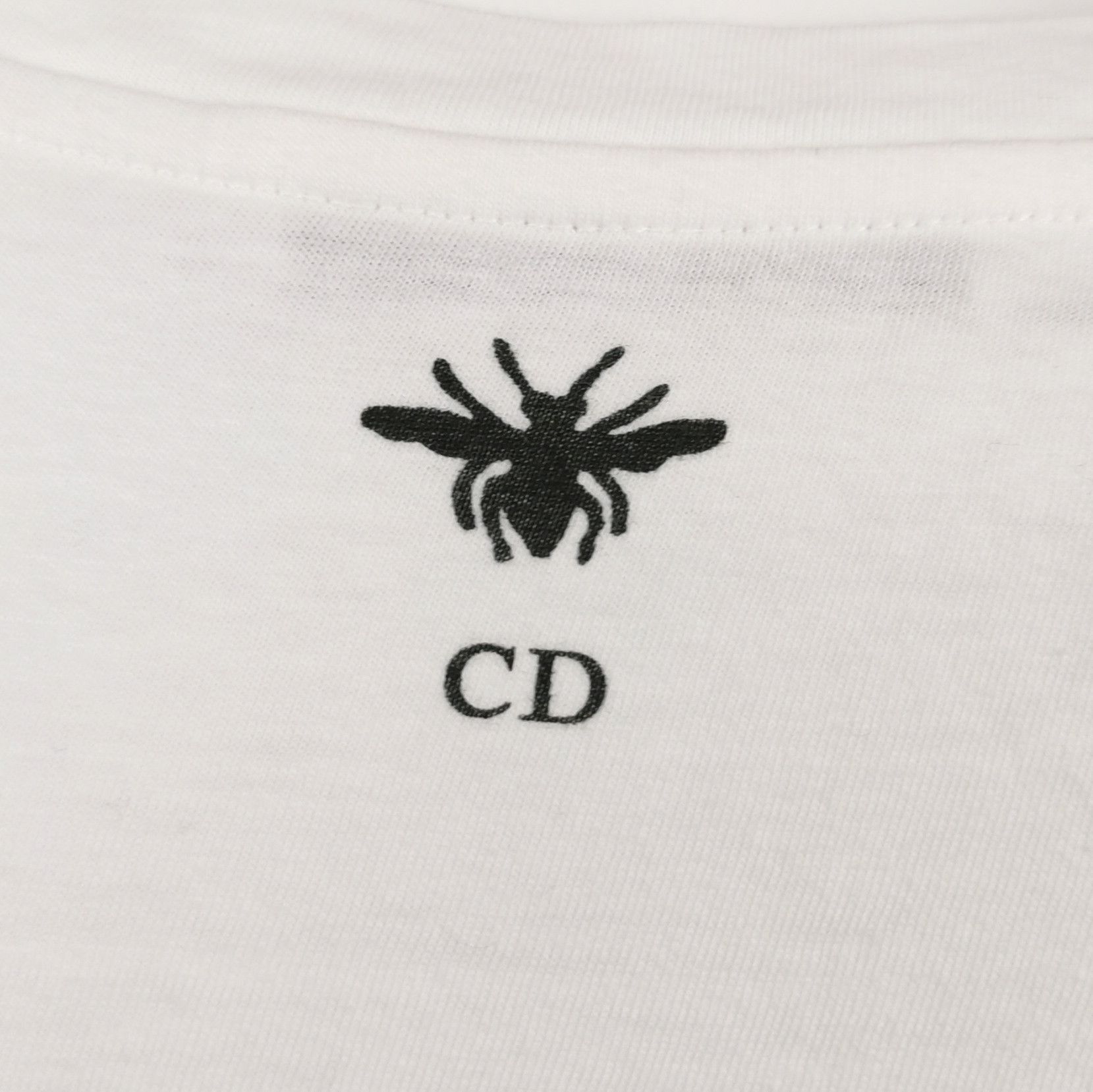 Dior Dior M Cotton-Linen Tiger Print Logo Tee Size M / US 6-8 / IT 42-44 - 5 Thumbnail