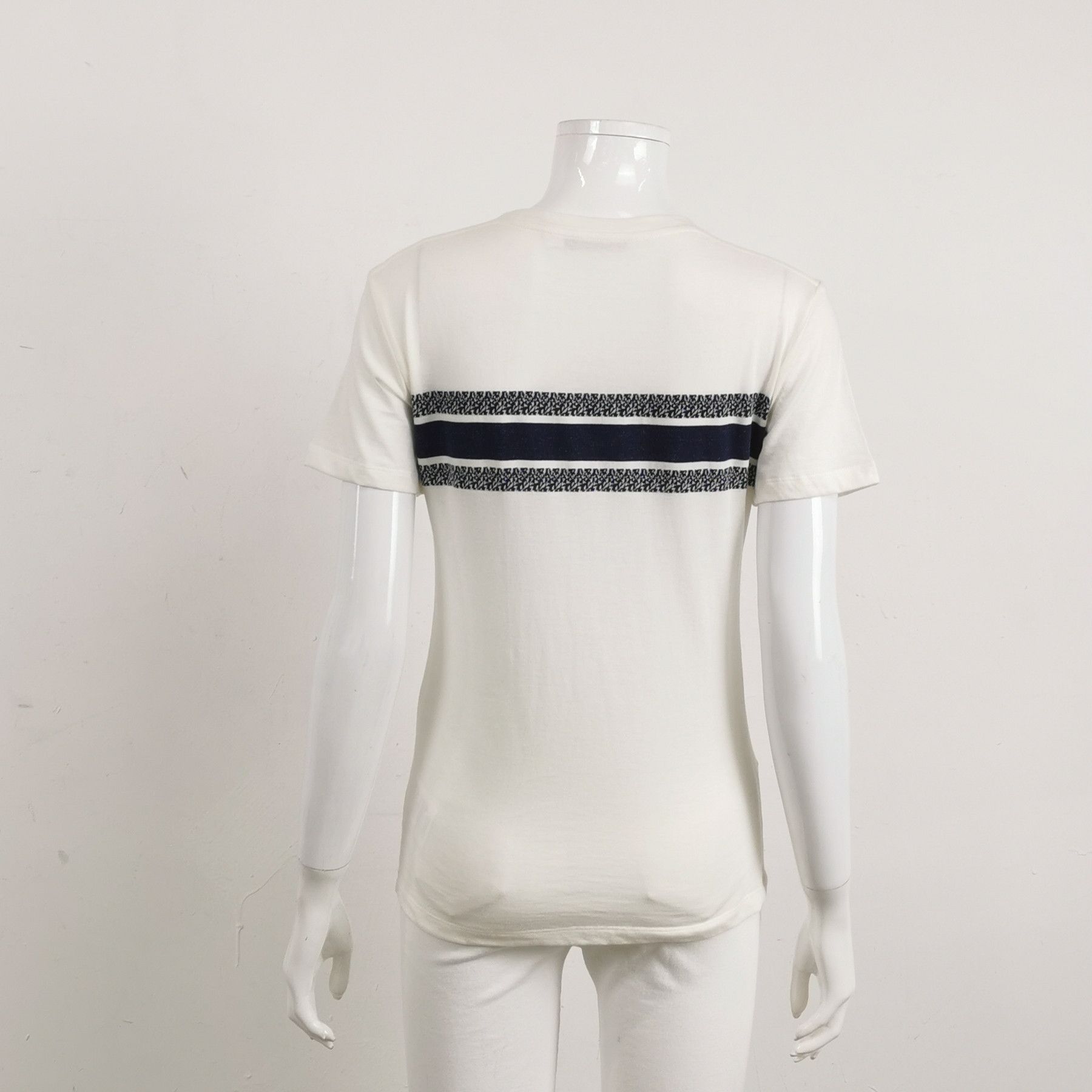 Dior Dior XS Cotton Logo Crew Neck T-Shirt Size XS / US 0-2 / IT 36-38 - 3 Thumbnail