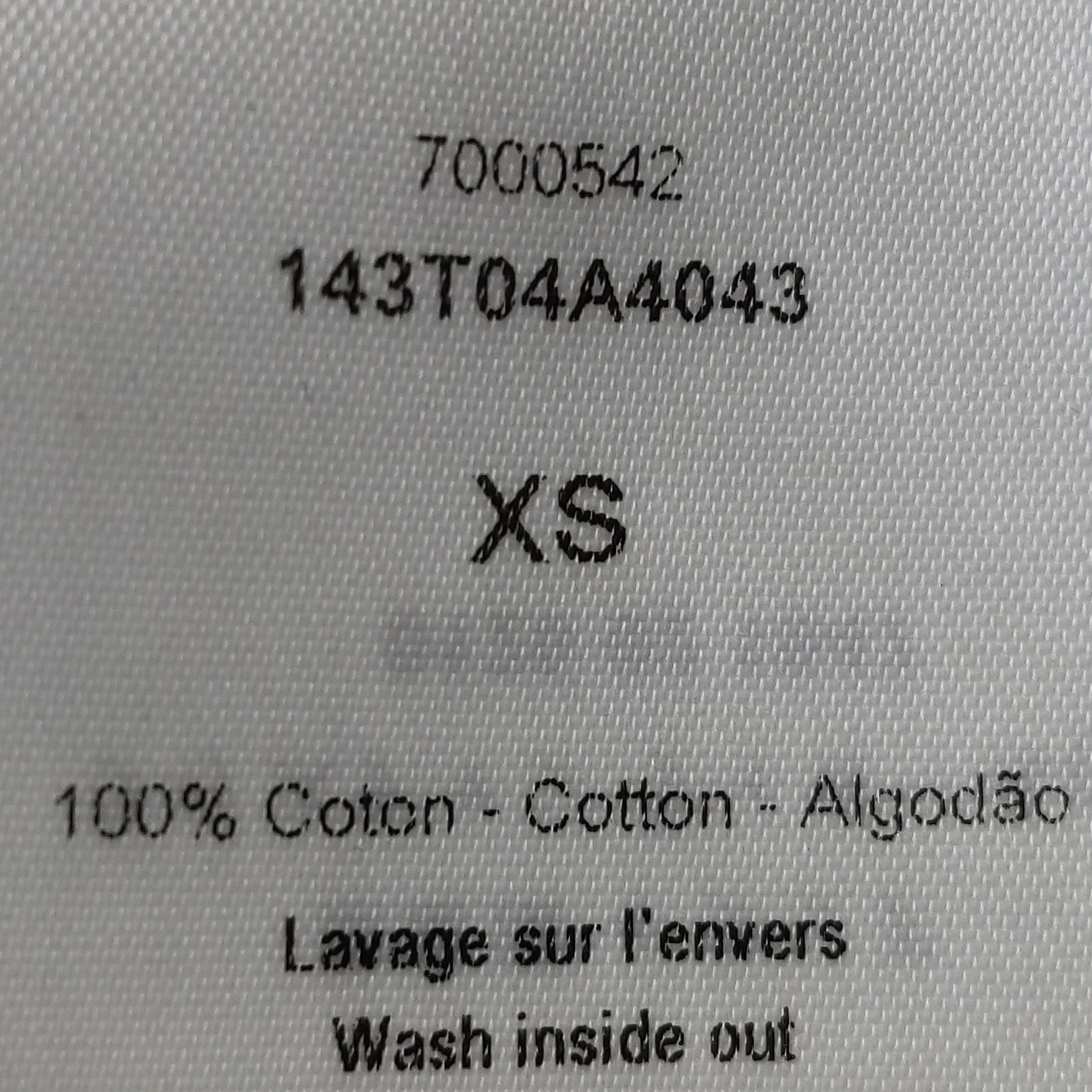 Dior Dior XS Cotton Logo Crew Neck T-Shirt Size XS / US 0-2 / IT 36-38 - 12 Thumbnail
