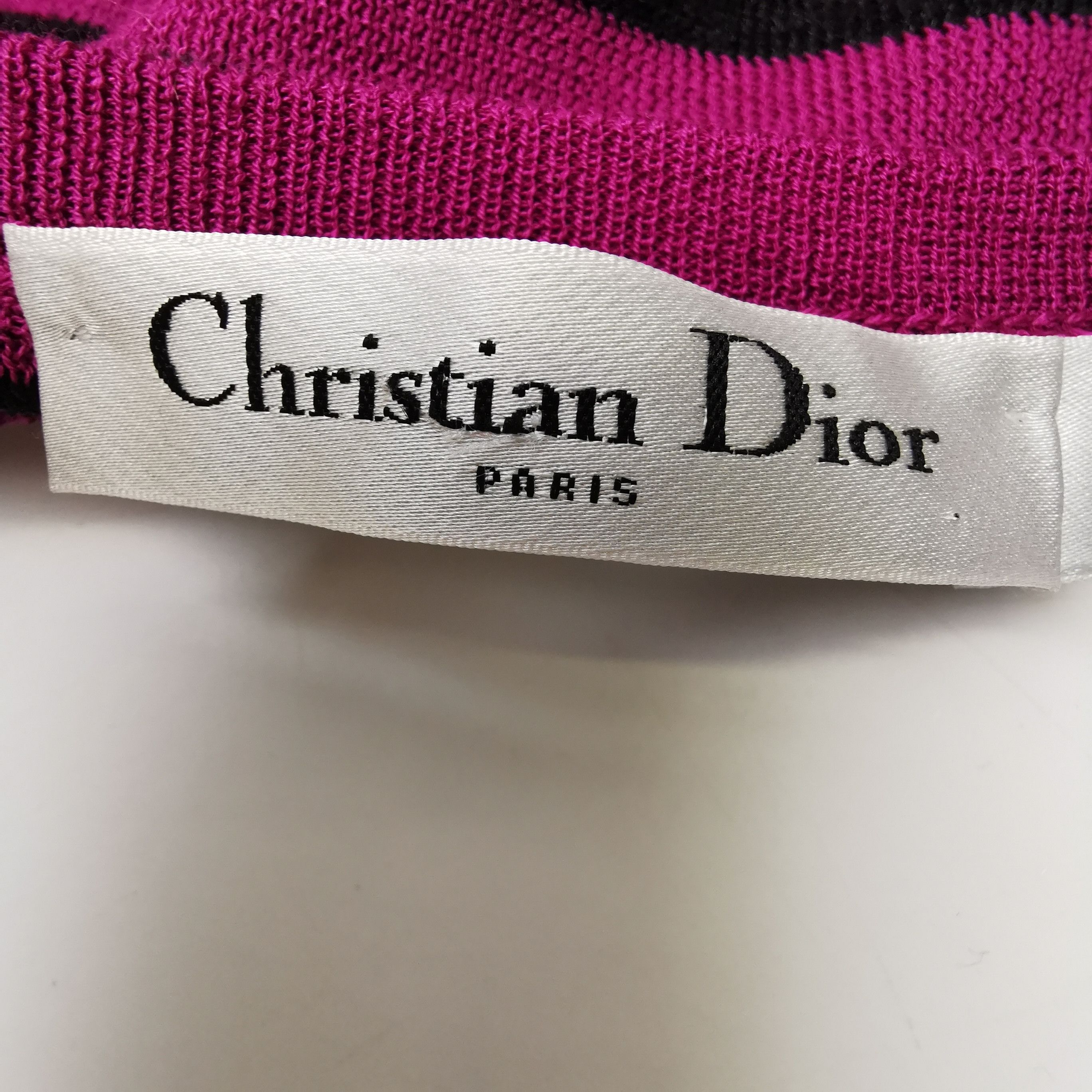 Dior Dior Striped Logo Round Neck Long-Sleeve Sweater Size S / US 4 / IT 40 - 11 Thumbnail