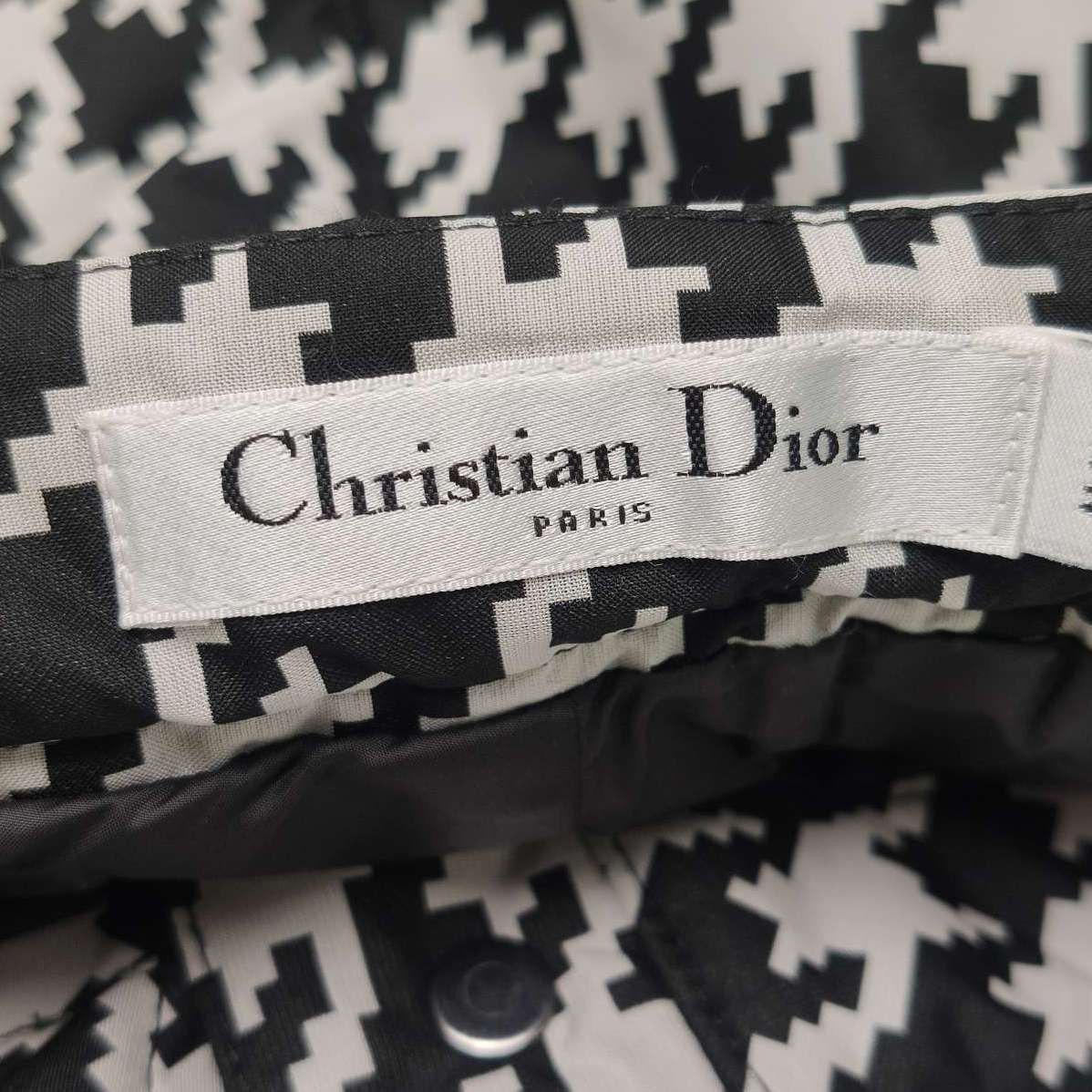 Dior Dior Belted Houndstooth Pants XS Size 34" / US 12 / IT 48 - 14 Thumbnail