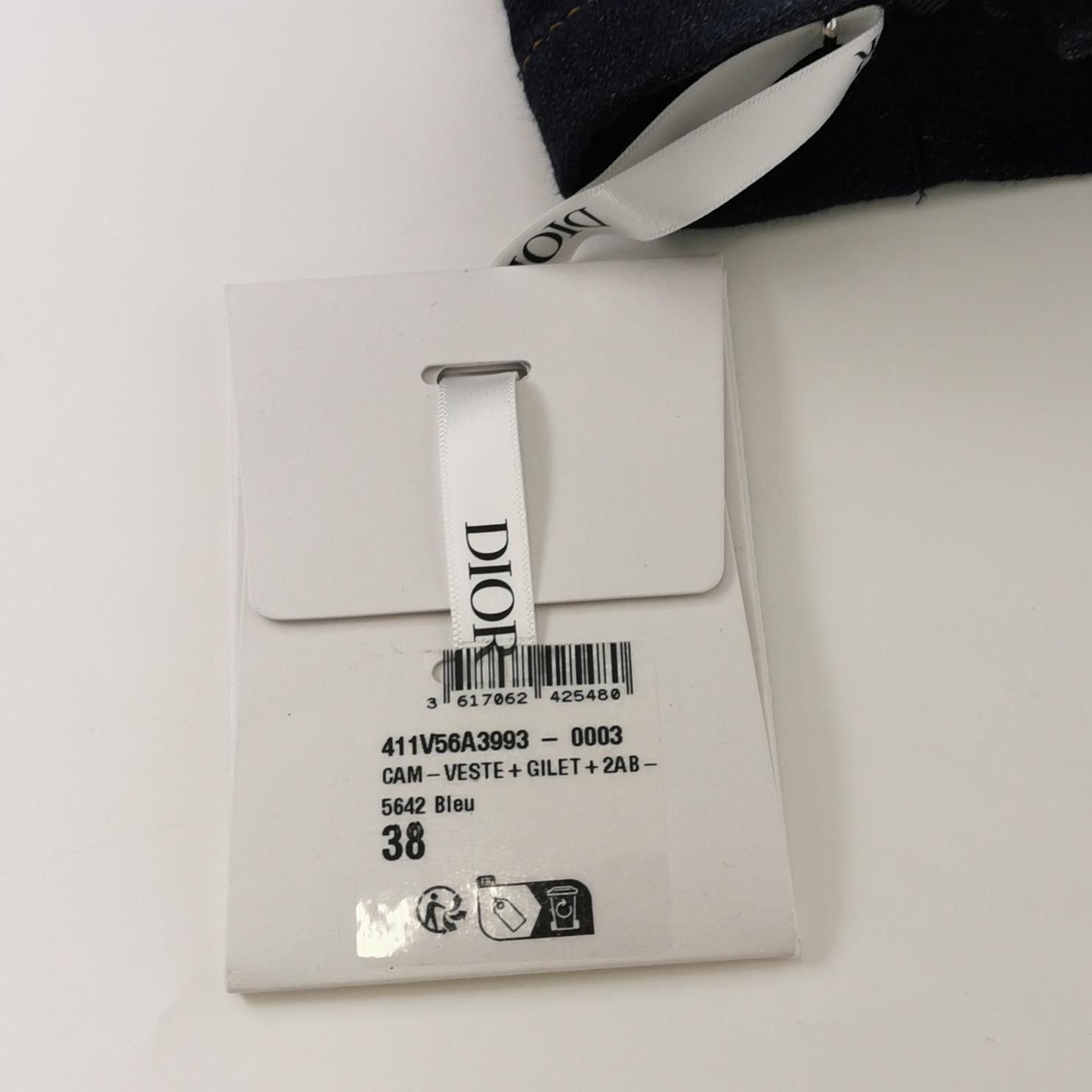 Dior Dior Cotton Single-Breasted Lapel Waist-Tie Coat Size M / US 6-8 / IT 42-44 - 12 Thumbnail