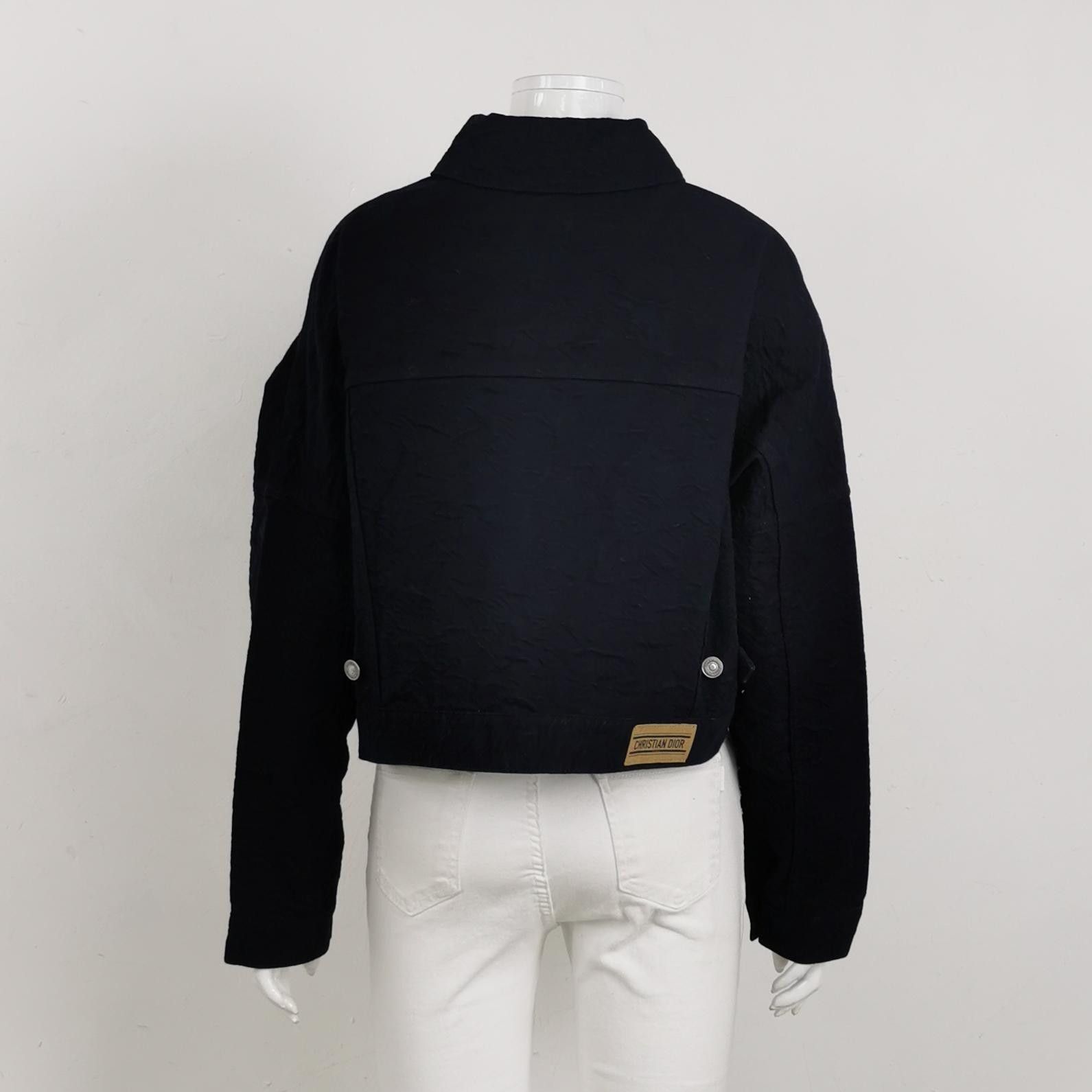 Dior Dior Cotton Single-Breasted Lapel Jacket XS/US2 Size XS / US 0-2 / IT 36-38 - 4 Thumbnail