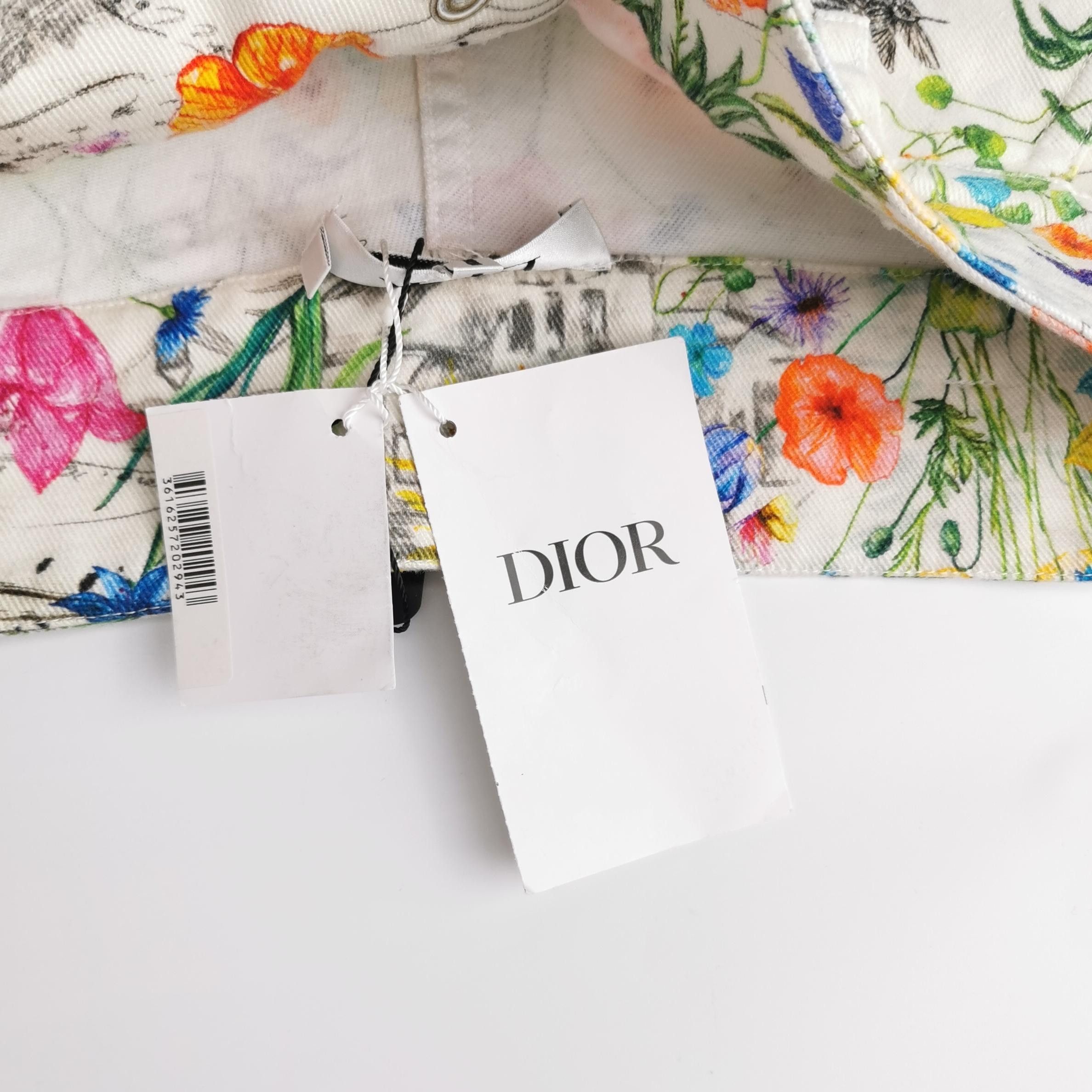 Dior Dior Dioriviera Cotton Floral Print Shorts US6 Size 28" / US 6 / IT 42 - 7 Thumbnail