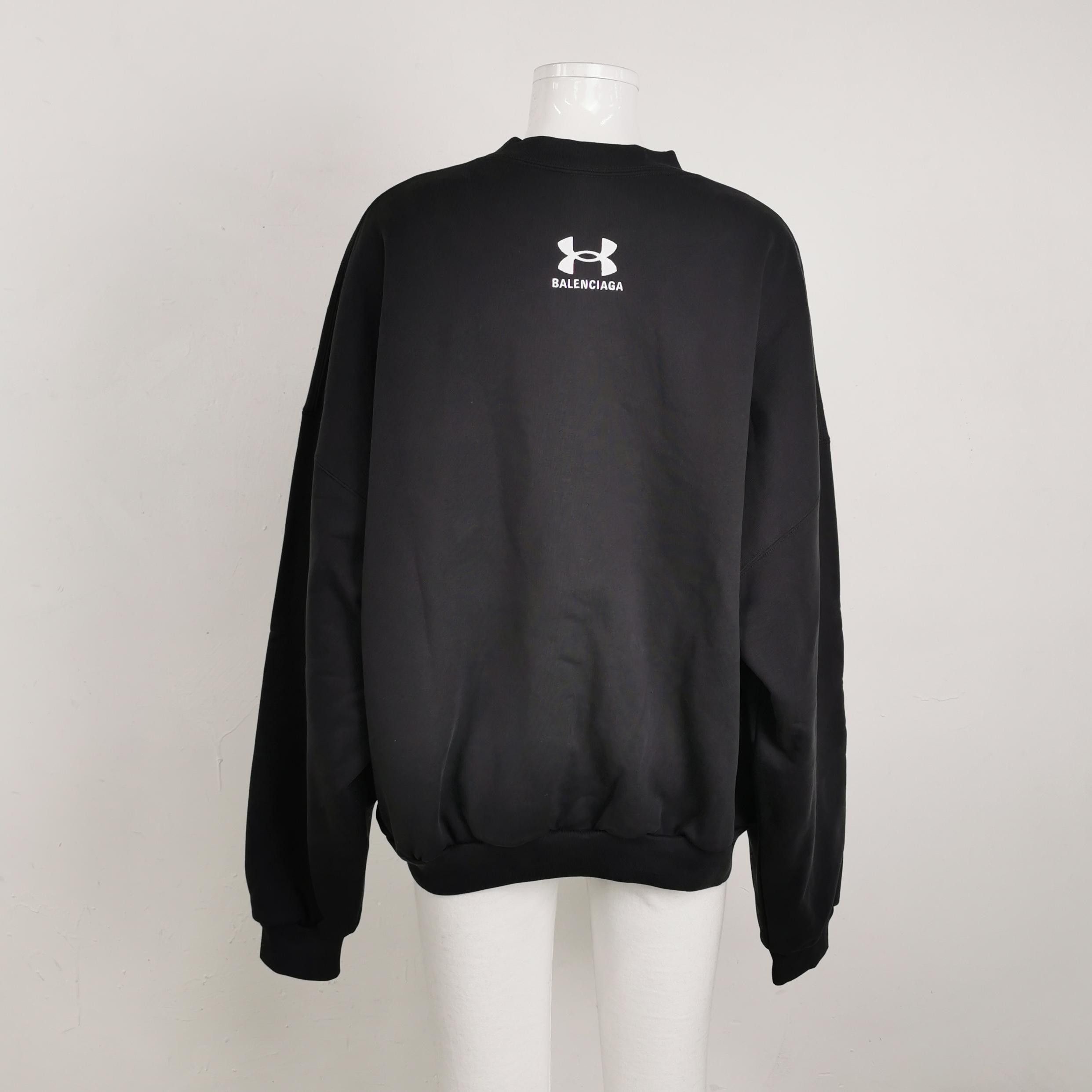 Balenciaga Balenciaga x Under Armour Logo Crewneck Sweatshirt S Size S / US 4 / IT 40 - 4 Thumbnail