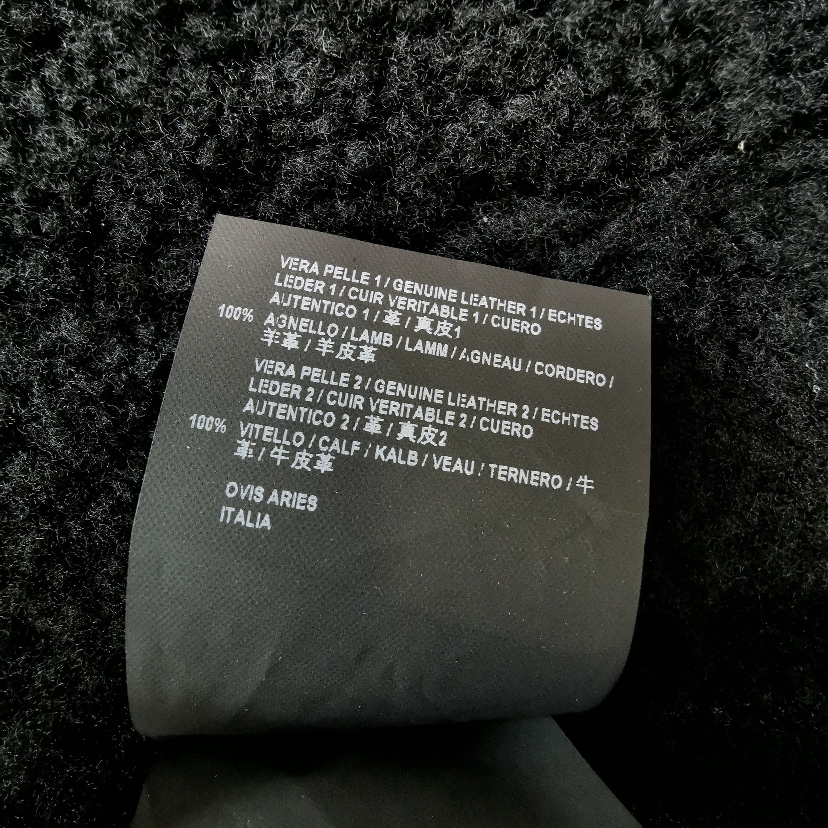 Balenciaga Balenciaga XS Black Shearling Collar Leather Jacket Size XS / US 0-2 / IT 36-38 - 12 Thumbnail