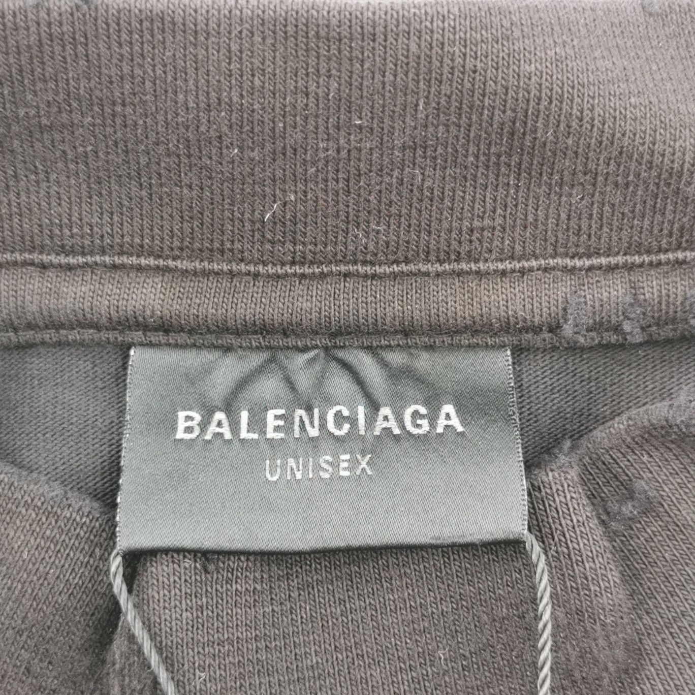 Balenciaga Balenciaga L Size CD Print Cotton Sweatshirt Size L / US 10 / IT 46 - 10 Thumbnail