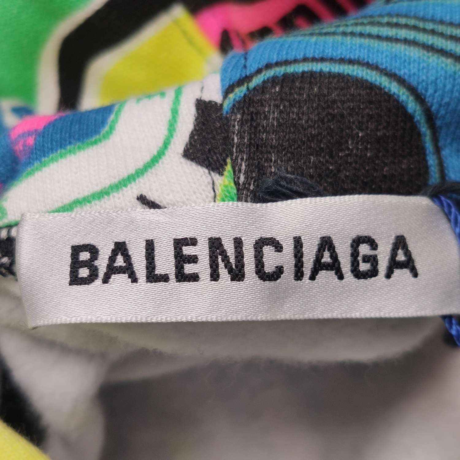 Balenciaga Balenciaga XS Cotton Graphic Print Hoodie Size XS / US 0-2 / IT 36-38 - 11 Thumbnail
